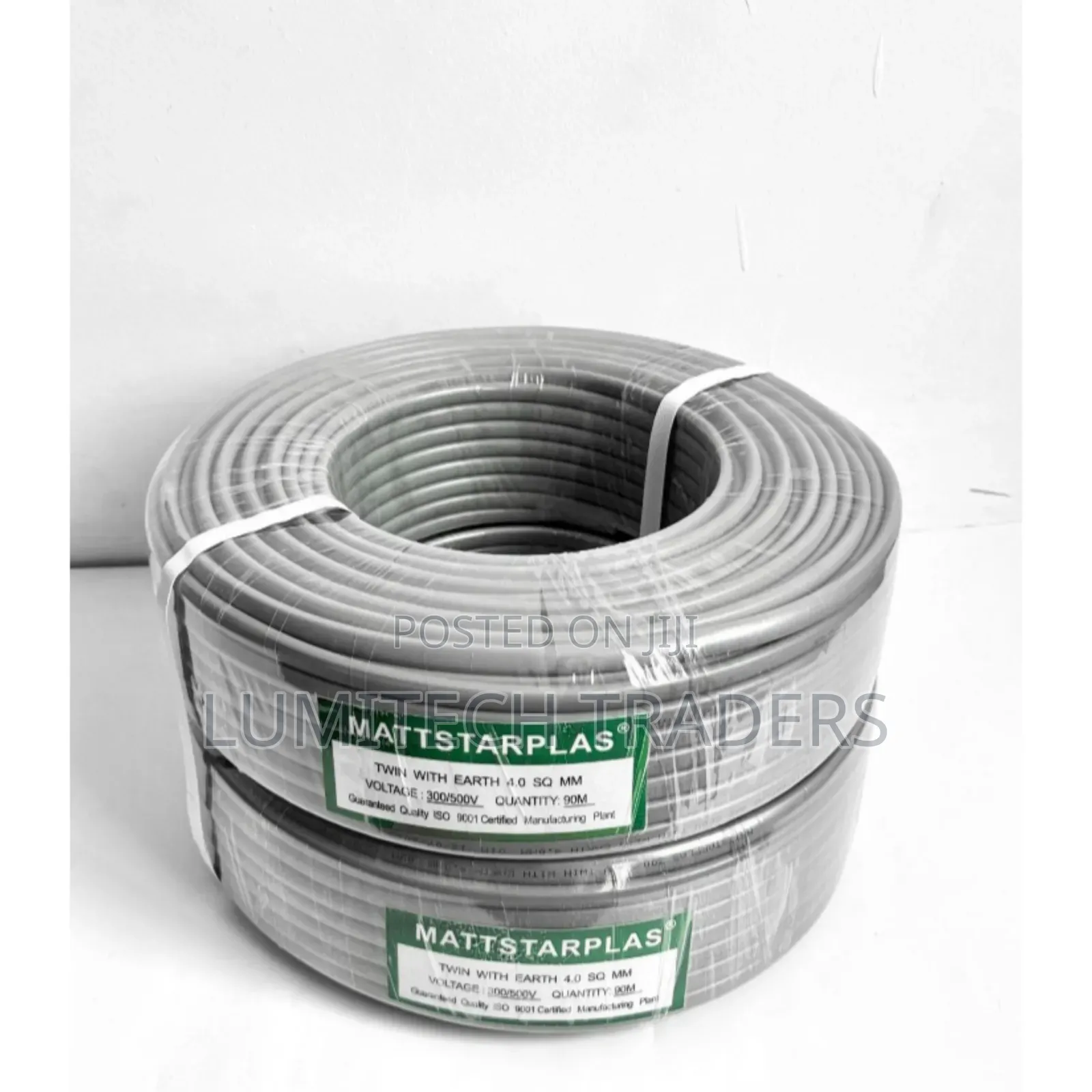 Mattstarplas Twin 4.0 Cable