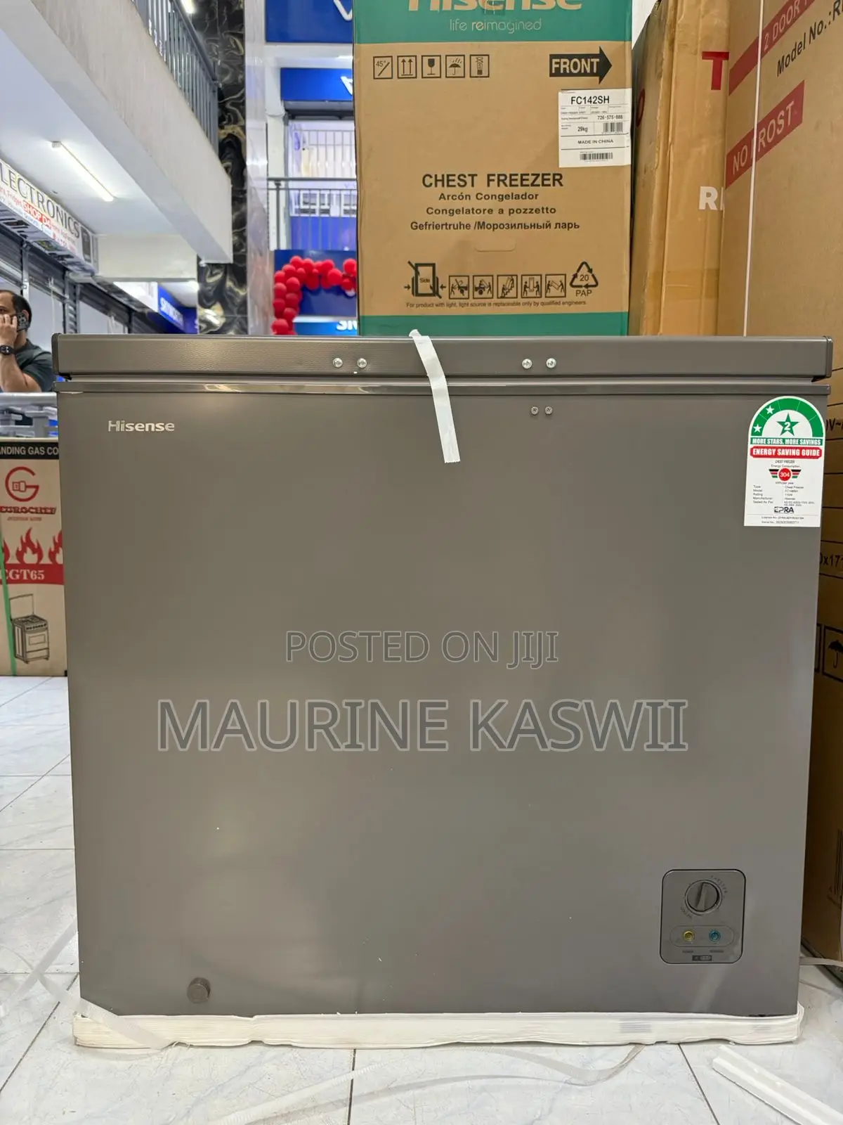 Hisense 200l Freezer-Fc188sh -Chest Freezer