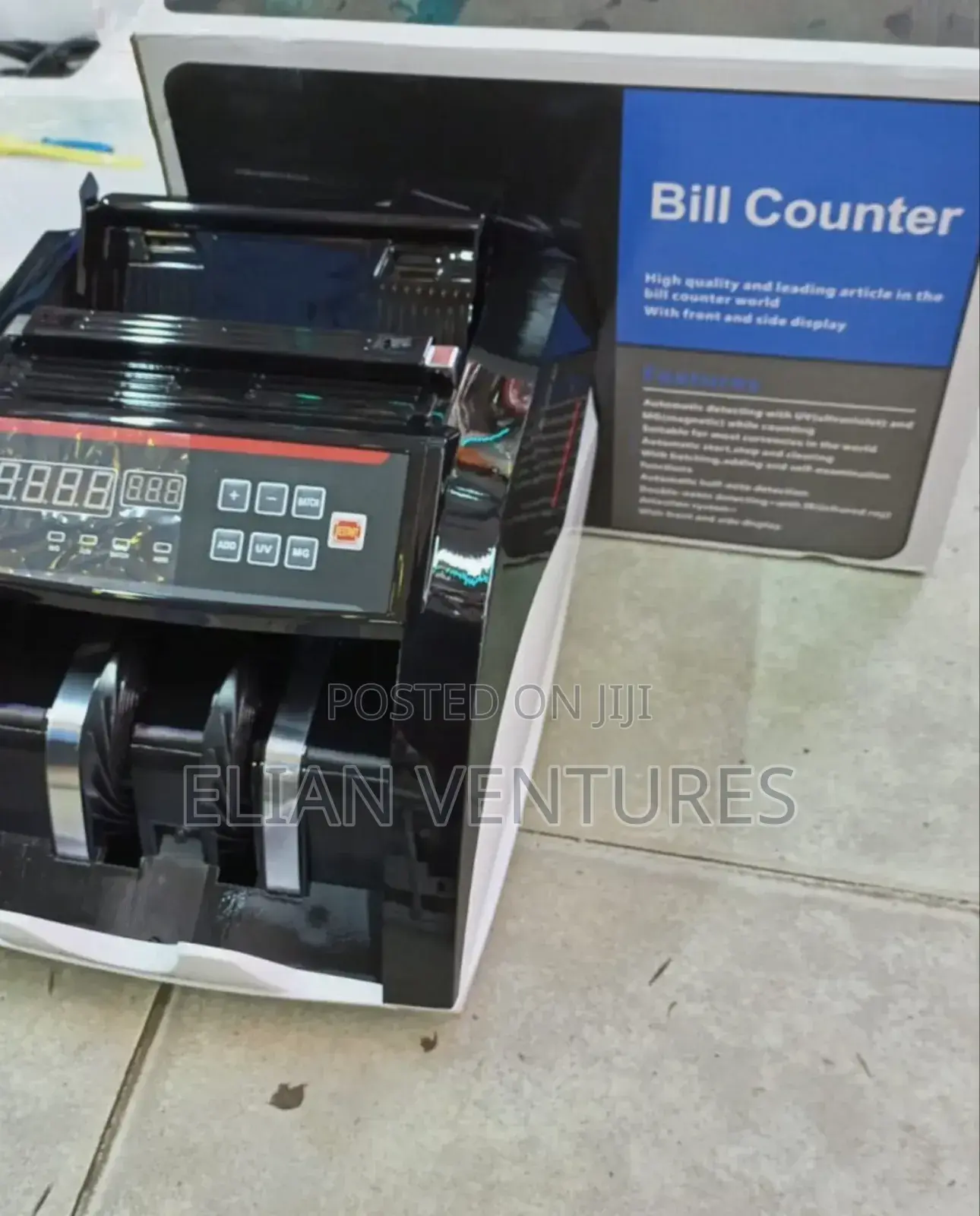 High Quality Bill Counter (Blue)