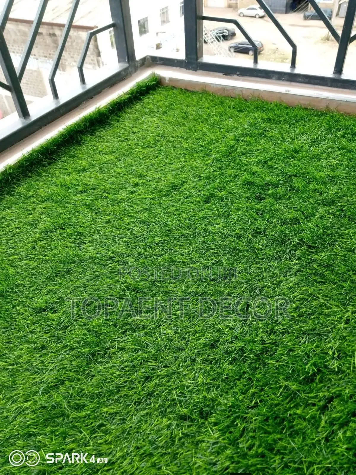 35mm  Soft On Touch ,No Watering Balcony Artificial Grass Carpet