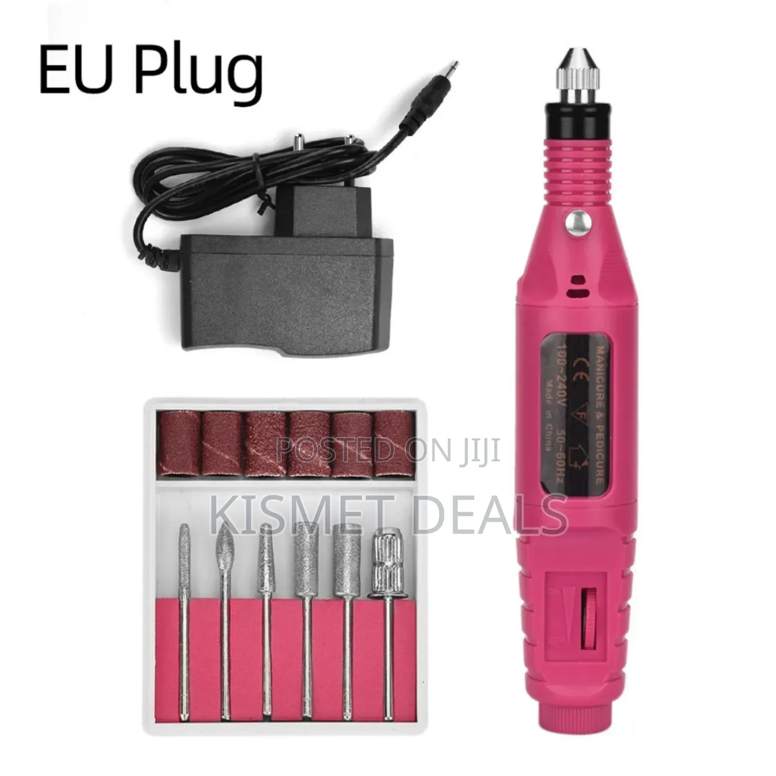 Electric Portable Nail File Drill Manicure Pedicure
