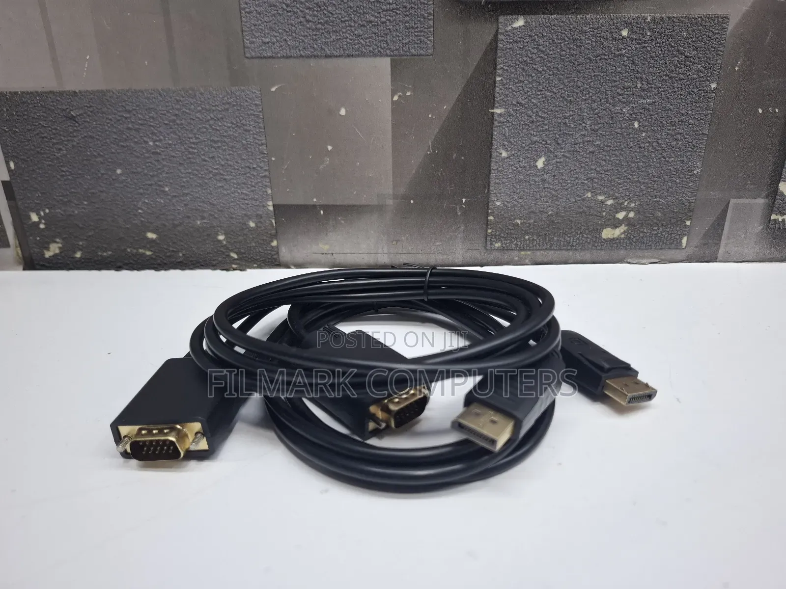 Display Port (Dp) To Vga Cable 1.8m