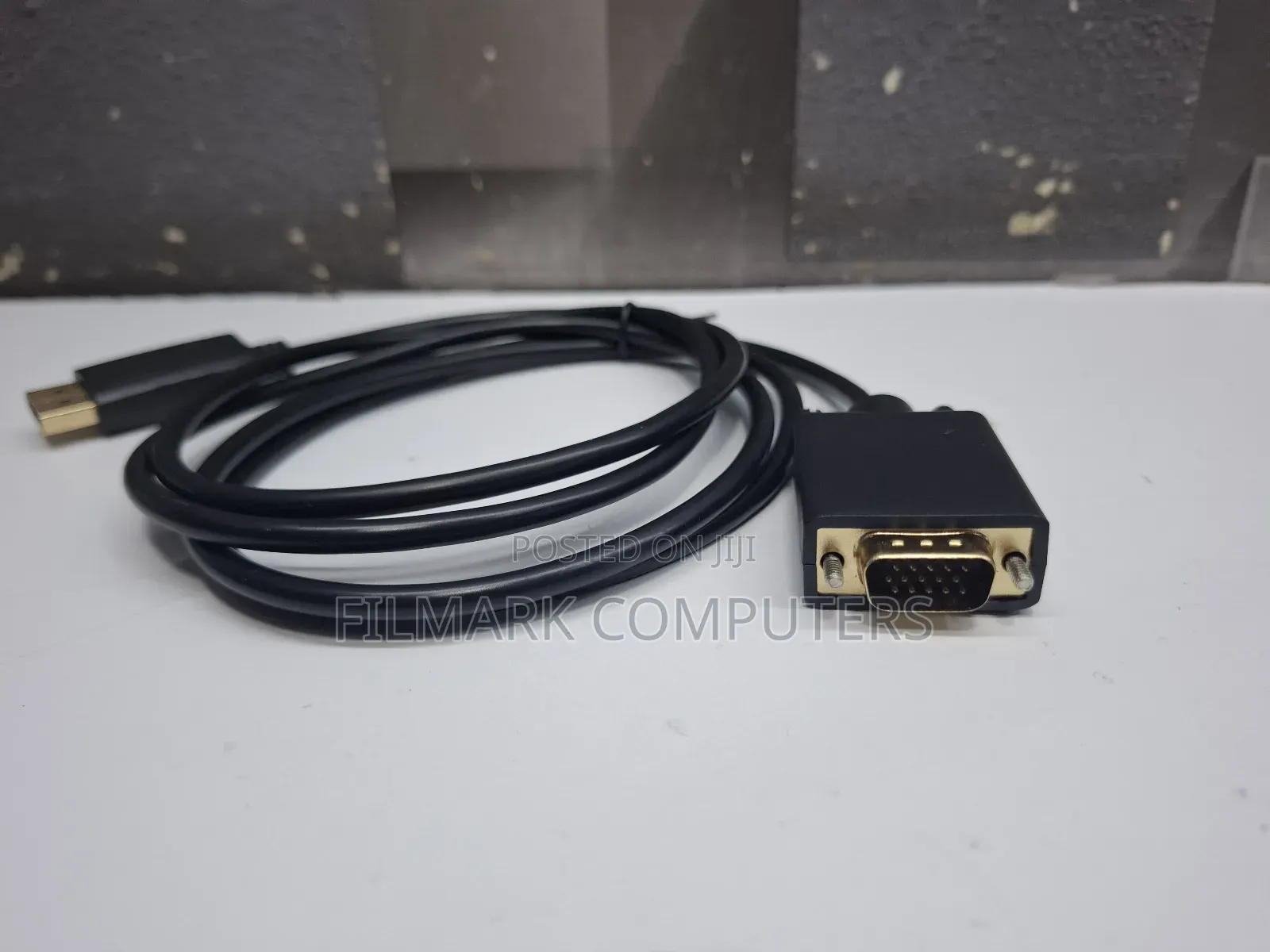 Display Port (Dp) To Vga Cable 1.8m