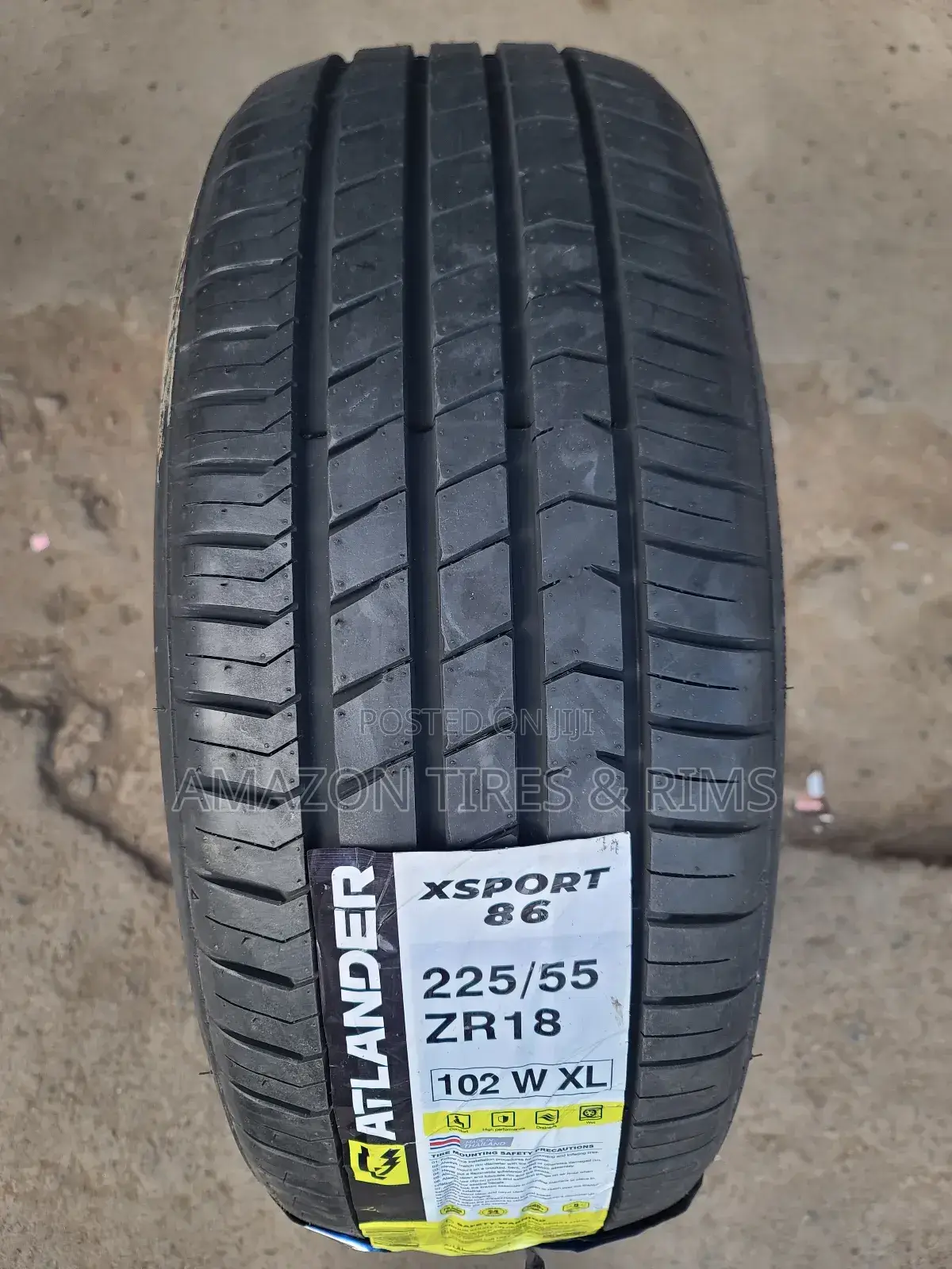 225/55r18 Atlander Tires [Premium Tires Made In Thailand ]