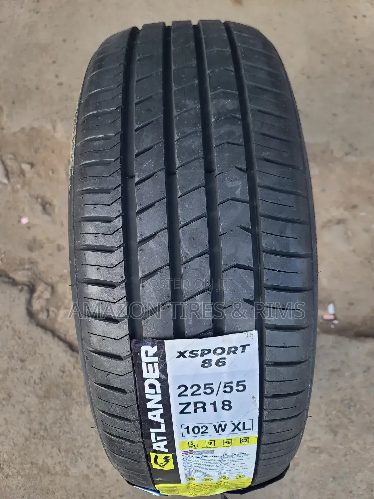 225/55r18 Atlander Tires [Premium Tires Made In Thailand ]