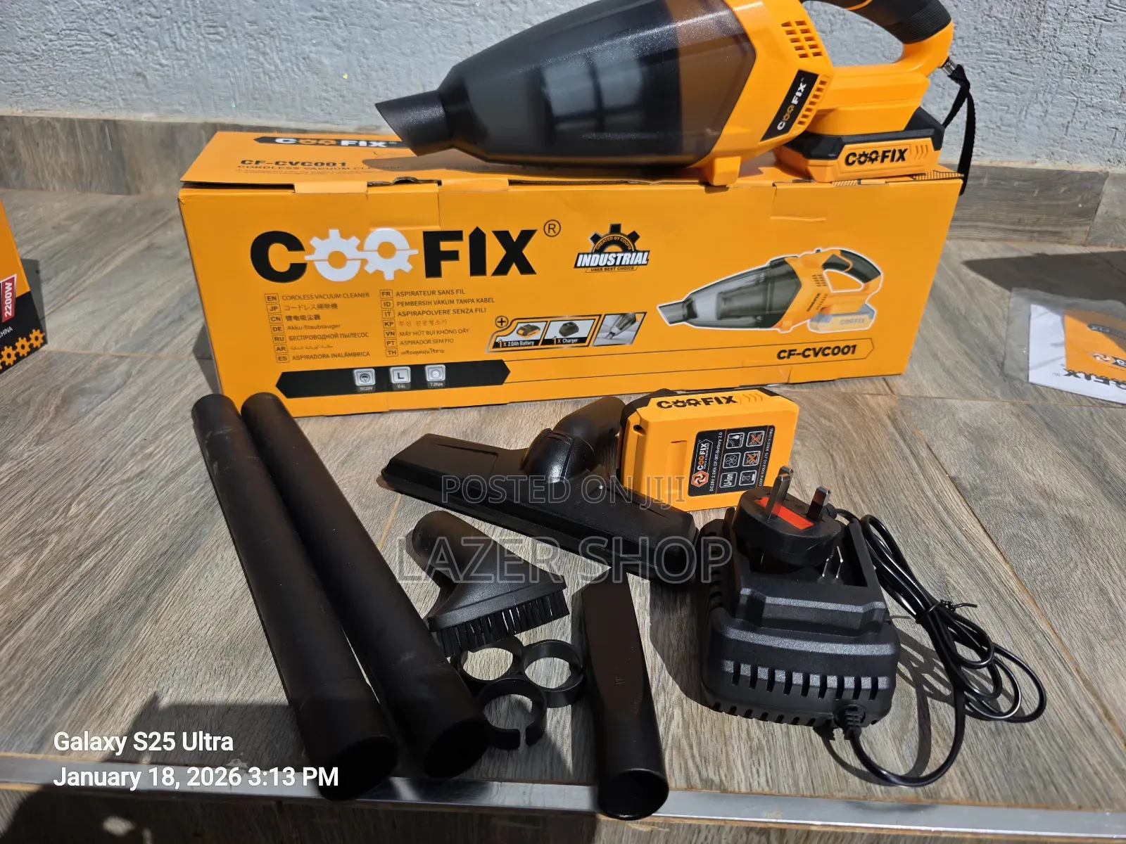 Coofix Cordless Vacuum Cleaner 
(Cf-cv001)