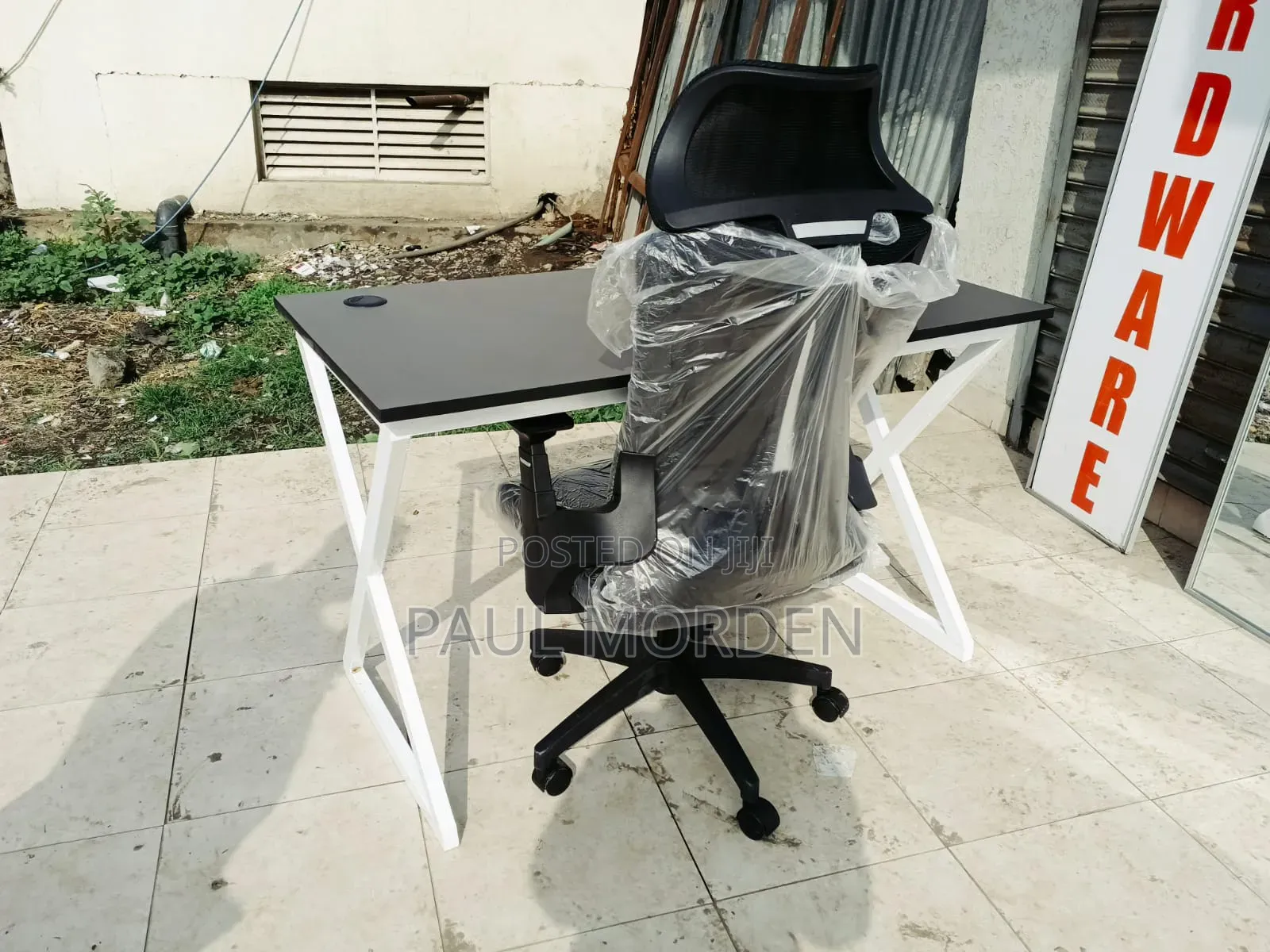 Office Furniture :Affordable Home Desk+Orthopedic Office Chair