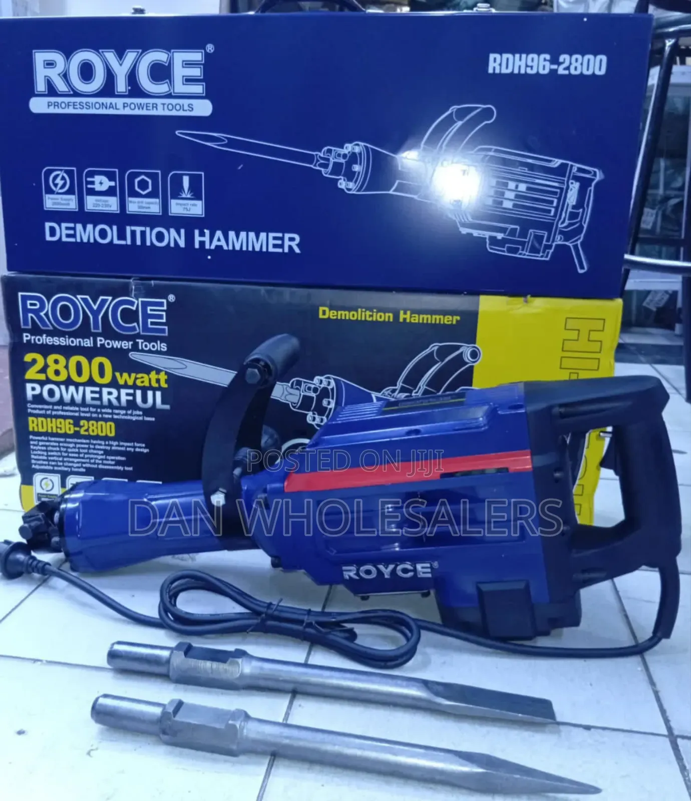 Royce Demolisher 
2800 Watts
75 Joules