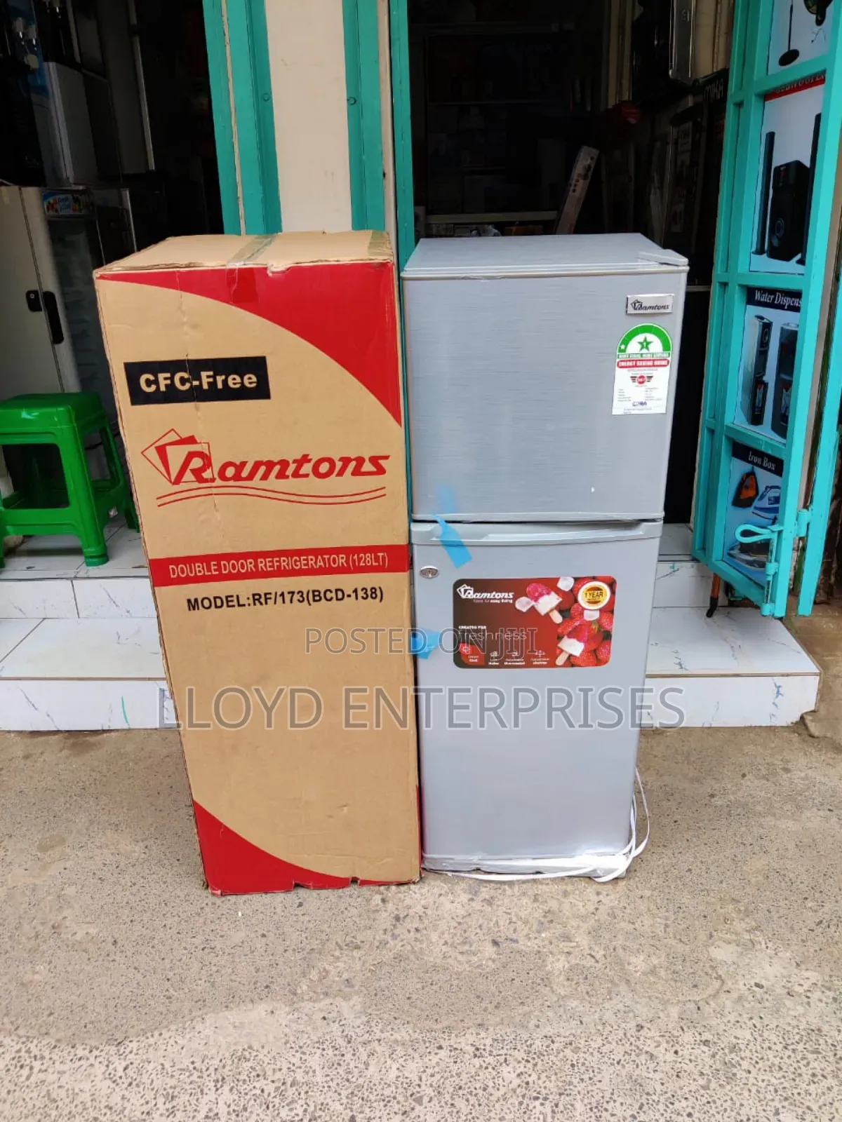 Ramtons Double Door 128l Fridge