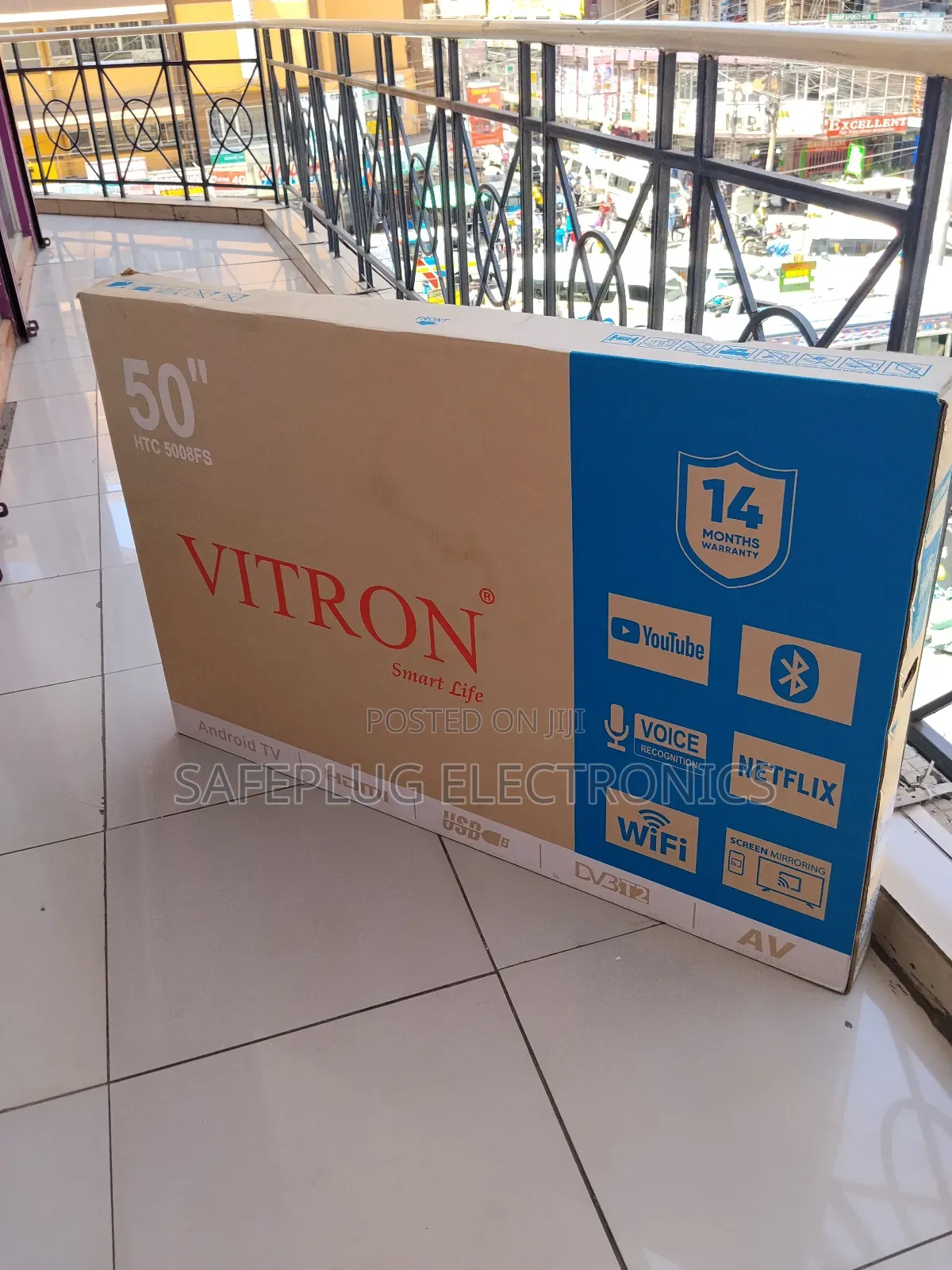 Vitron 50" Smart Tv W/ Bt Soundbar Sync | Kids Mode