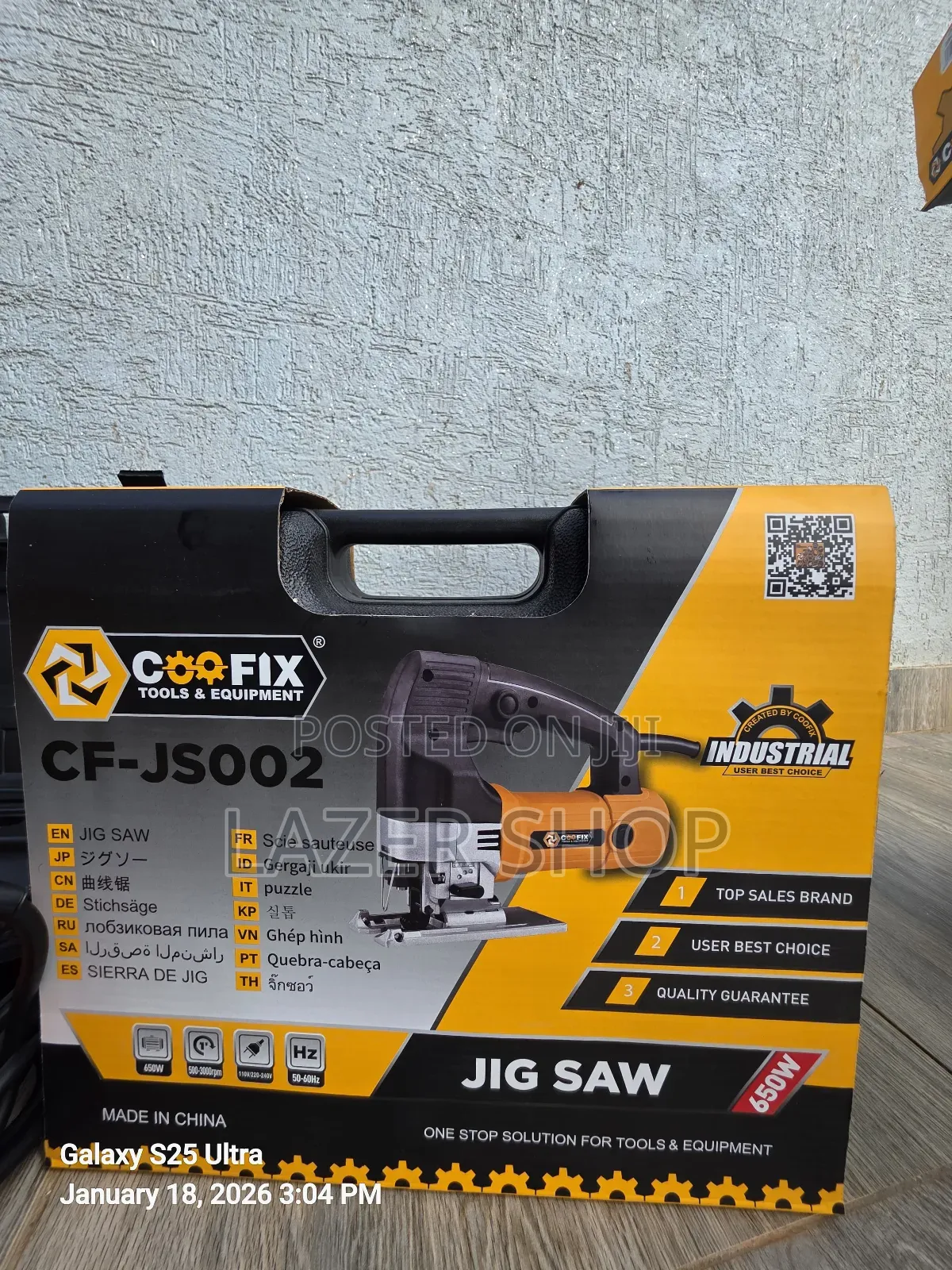 Coofix Jigsaw 650watts