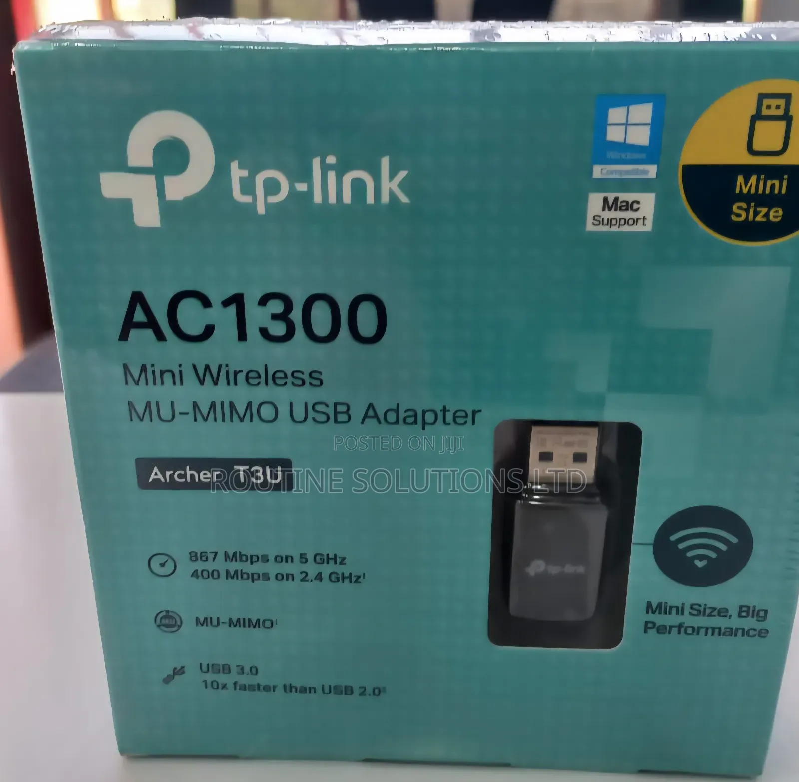 Tp-Link Ac1300 Mini Wireless Usb Adapter Archer T3u