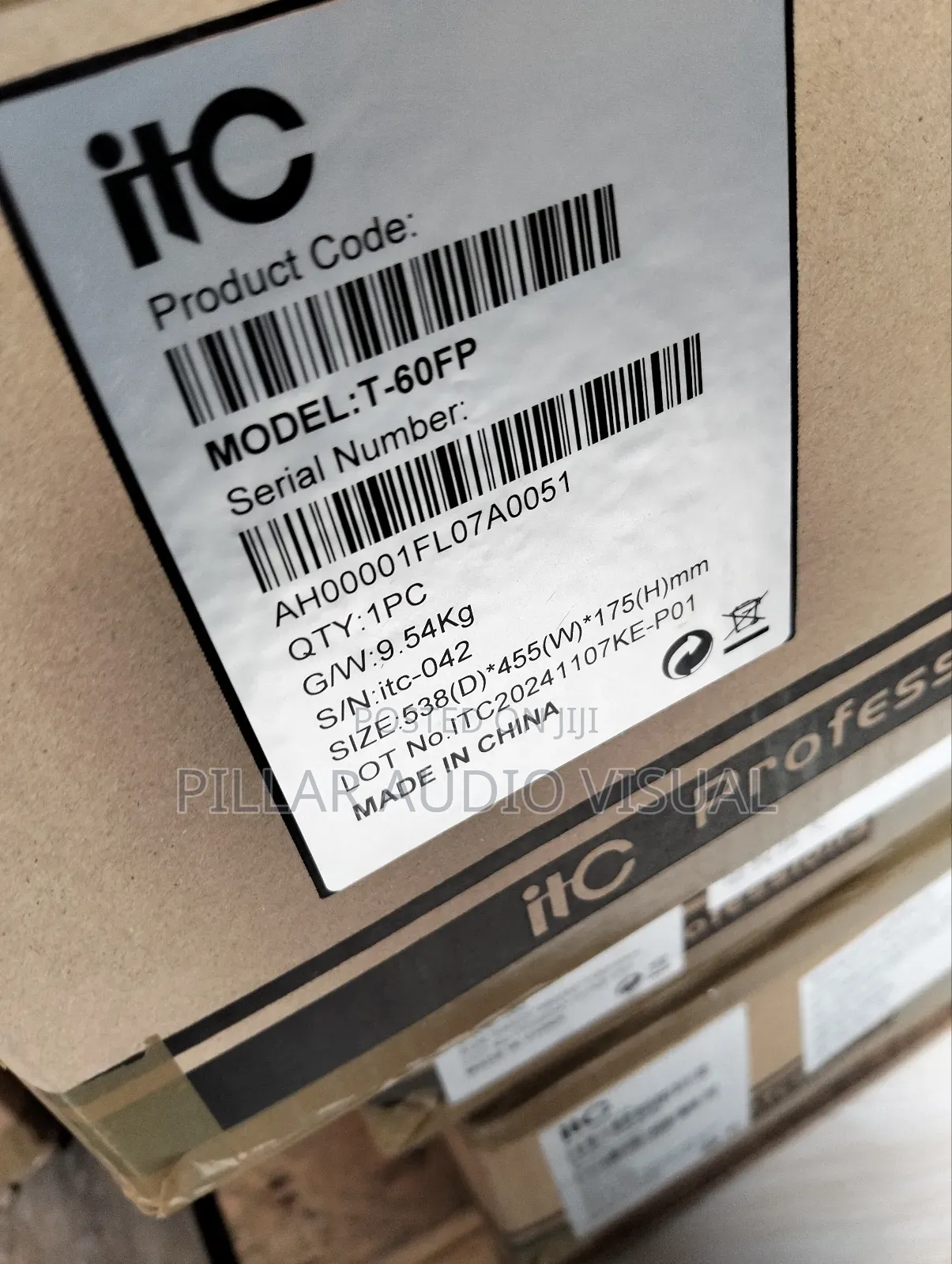 T_60 Fp Amplifier, Stocked, the Itc Amplifiers Ceiling Speakers