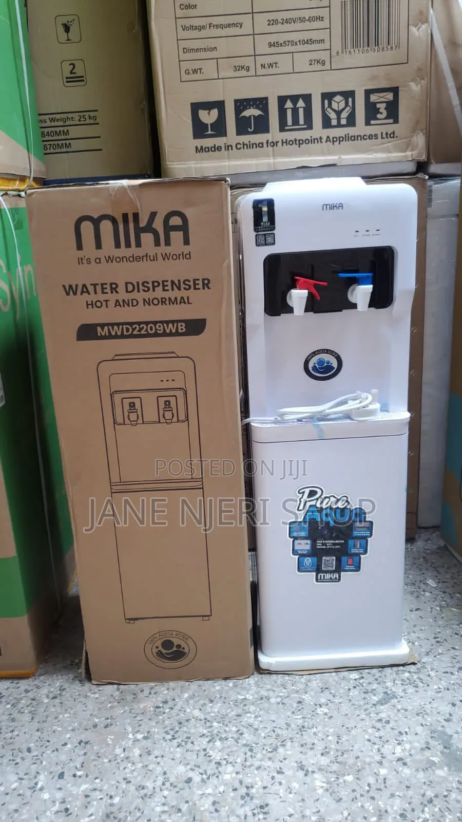 Mika Hot And Normal  Water Dispenser