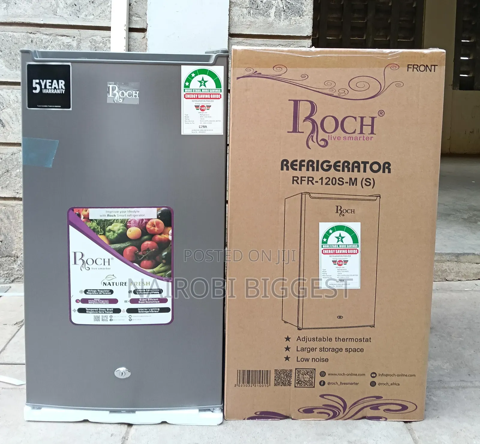 Roch 90litres Single Door Refrigerator