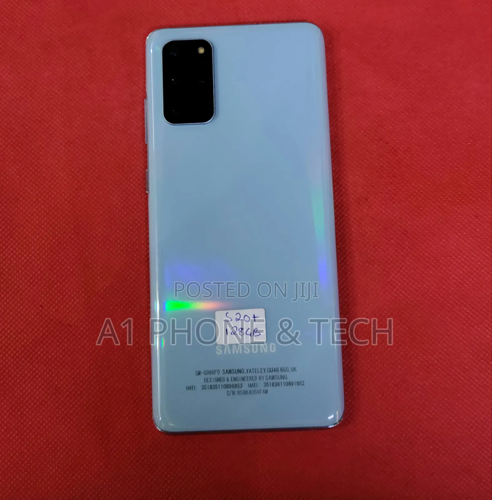 Samsung Galaxy S20+ 5G 128 GB Blue