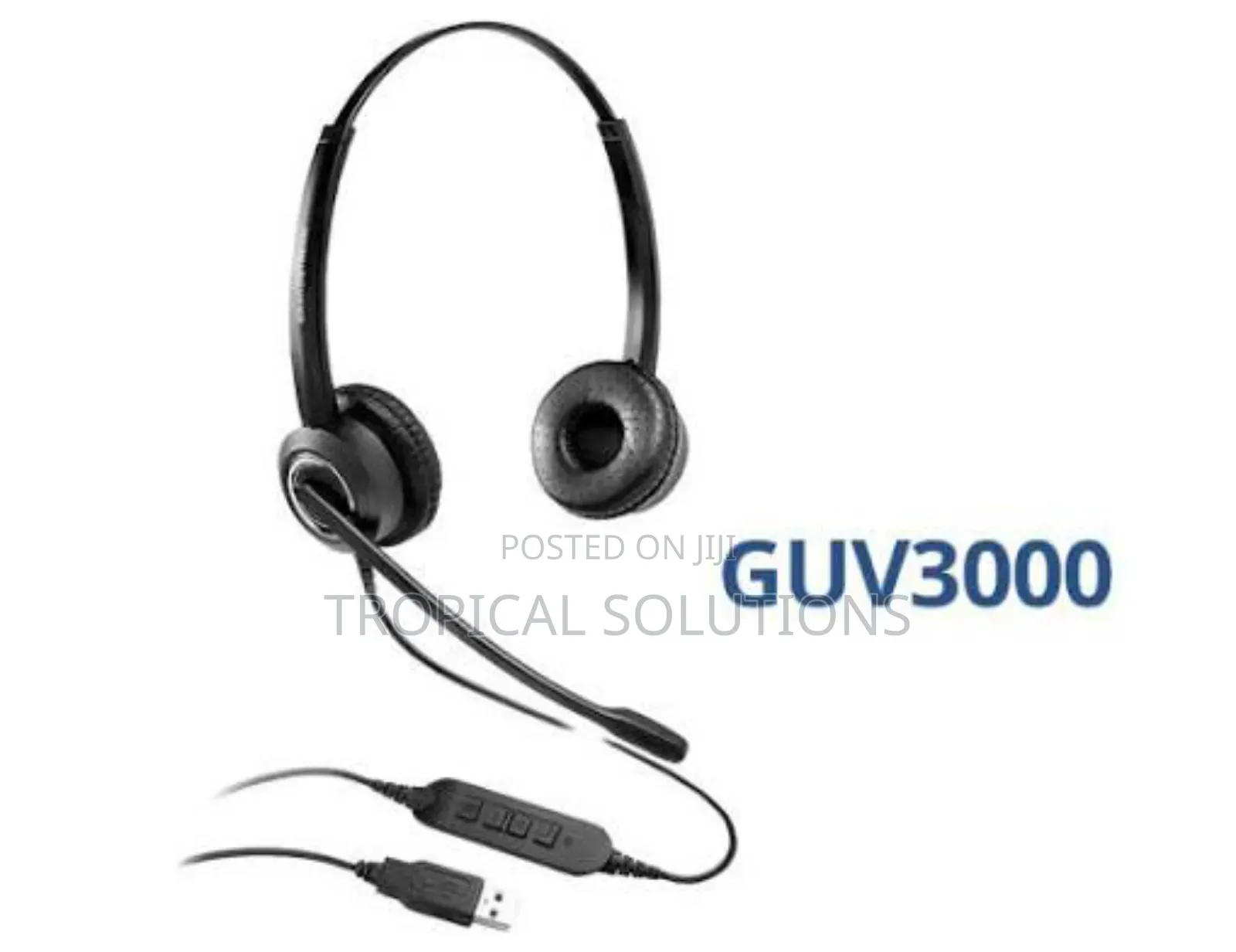 Grand Stream Guv3000 Usb Headset With Usb A