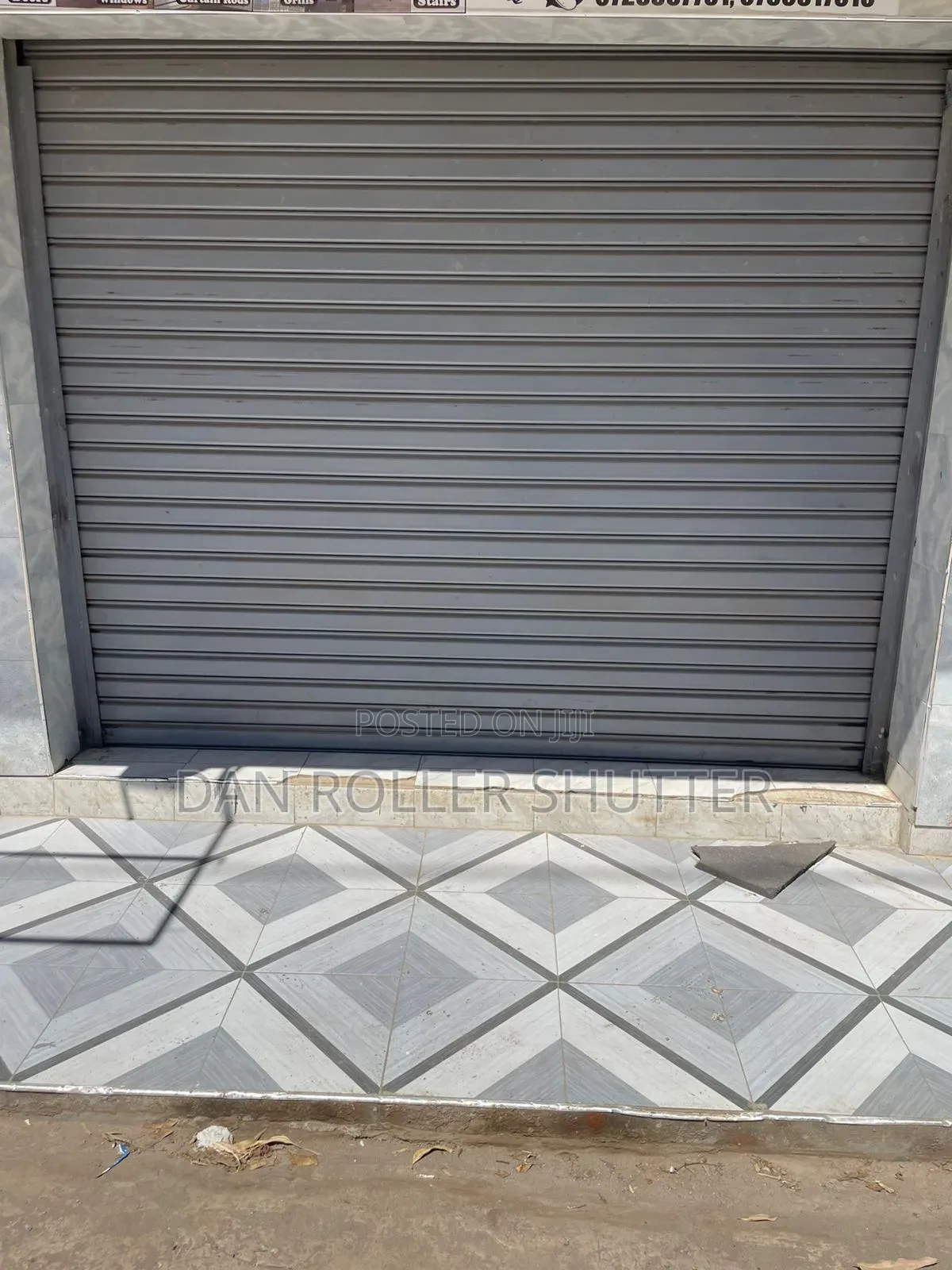 Anti-Theft Manual Roller Shutter