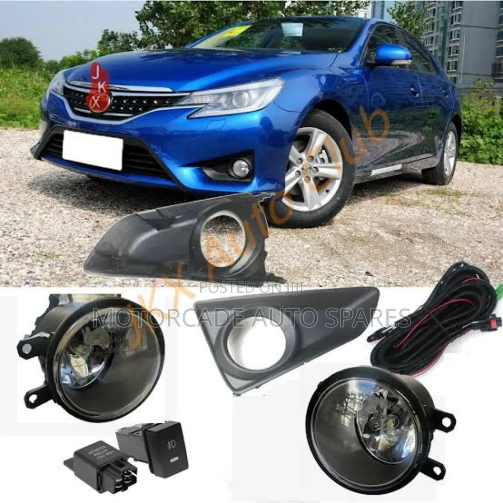Toyota Mark X 2015/2016 Fog Lights
