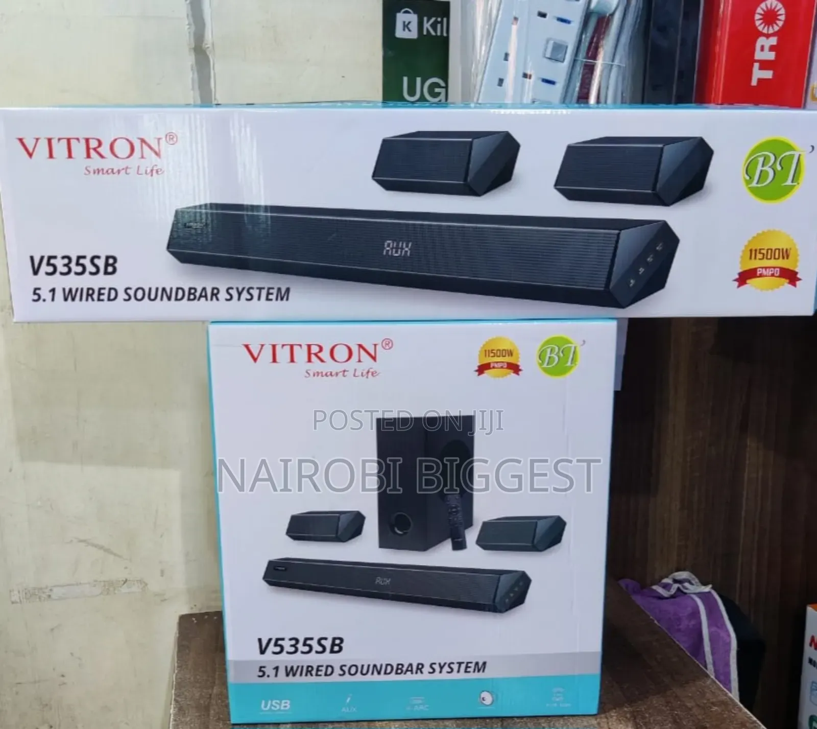 *Vitron 5.1ch V61sb Soundbar System