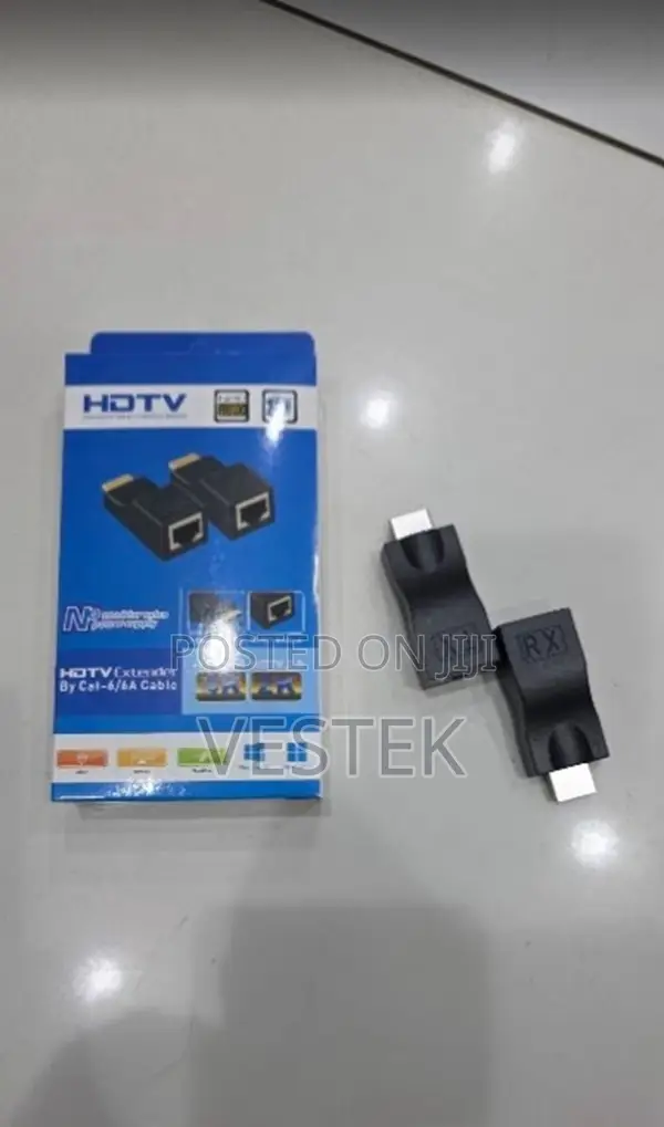 HDTV Extender by Cat5e Cat6 Cable to Extend the HDTV Display Up to 30m