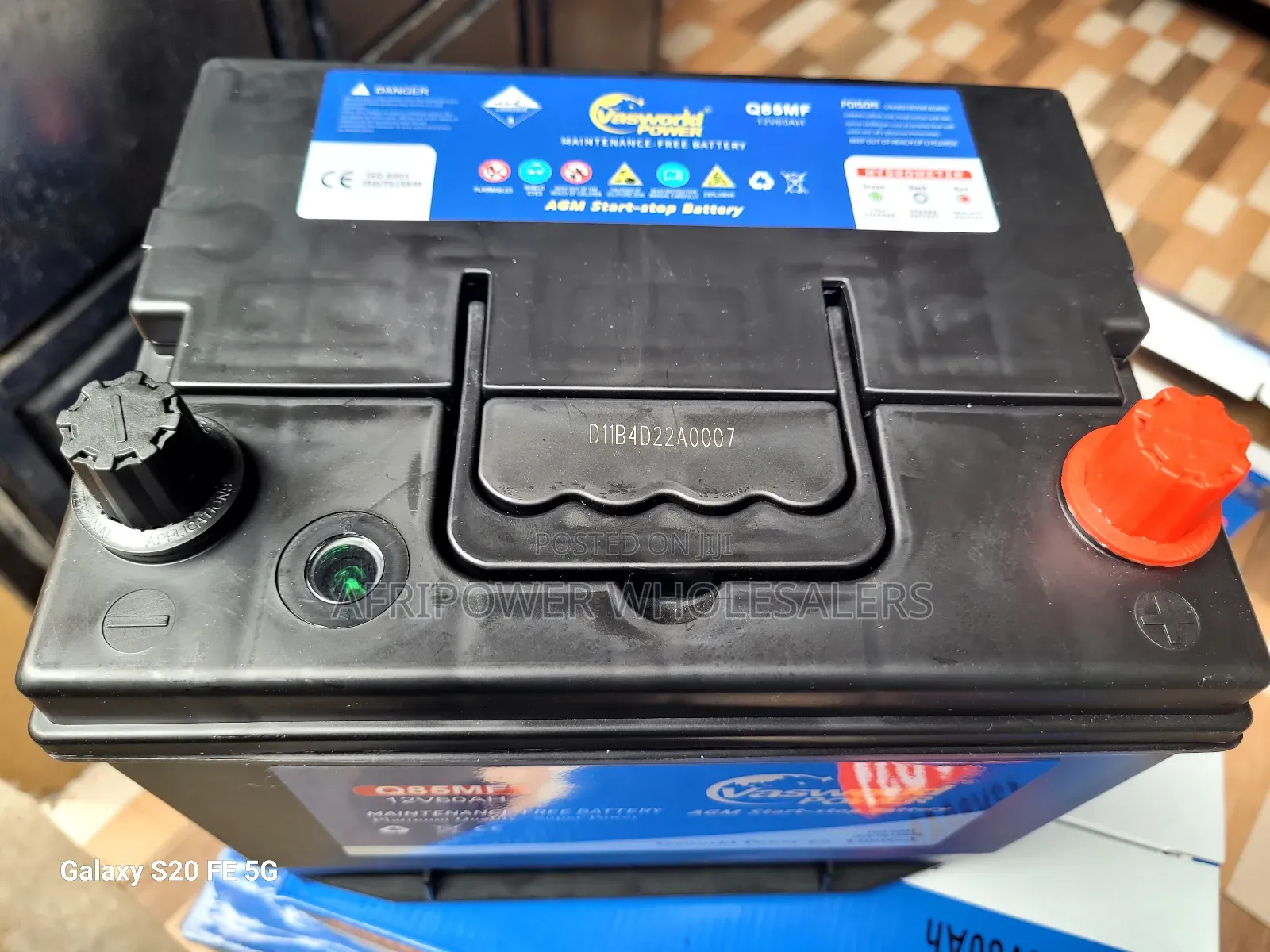 Vasworld Power Q85 Efb Istop Start - Stop Battery