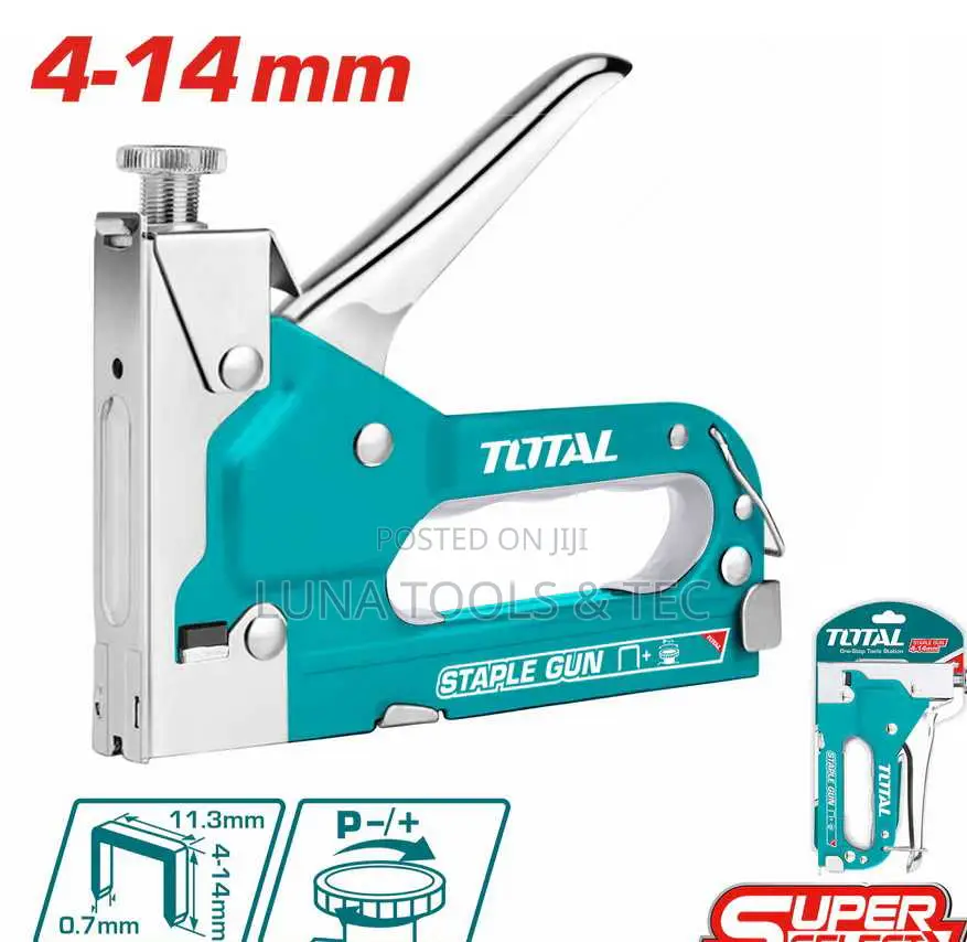 Total Tht311425 Staple Gun Length:4-14mm