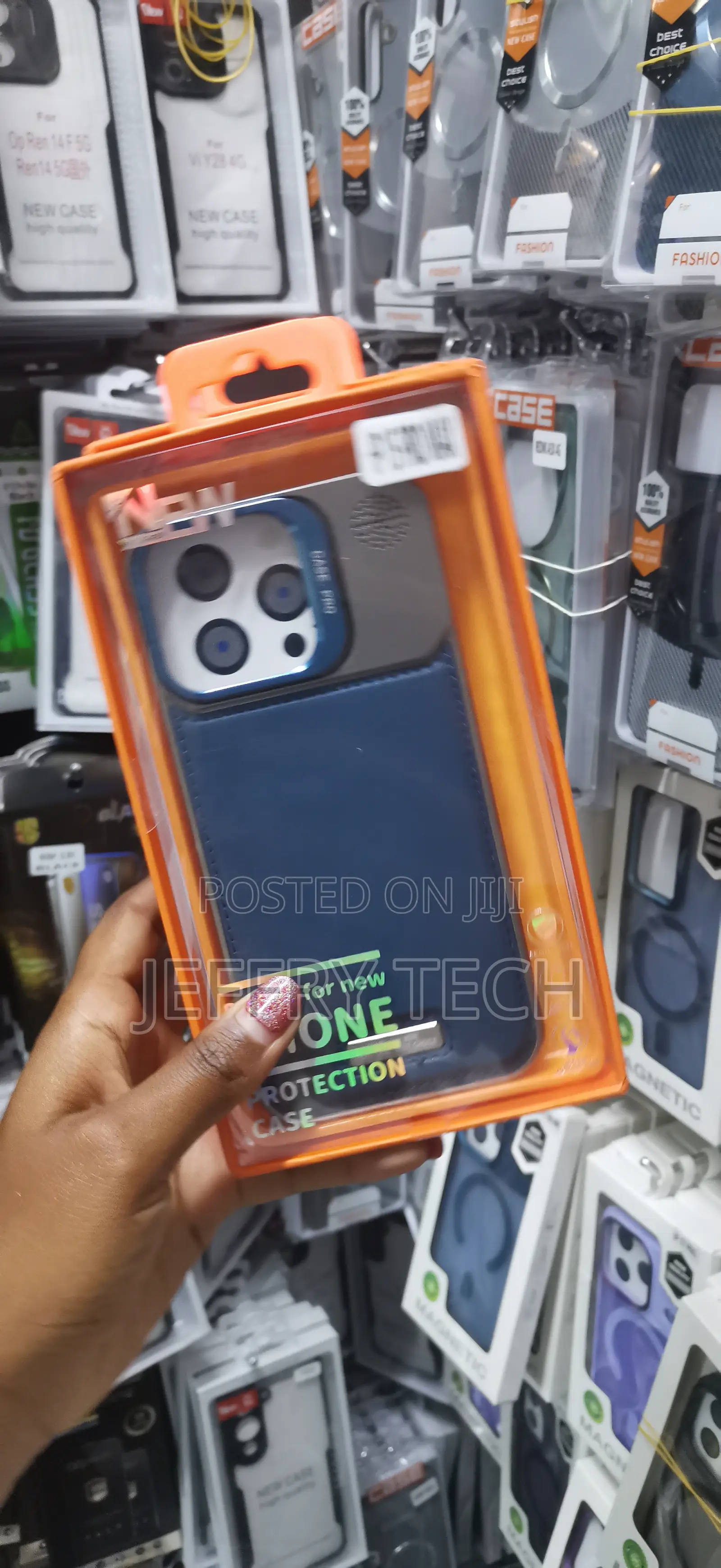 Freasie Metallic Pu Leather Case for iPhone 15 Pro Max