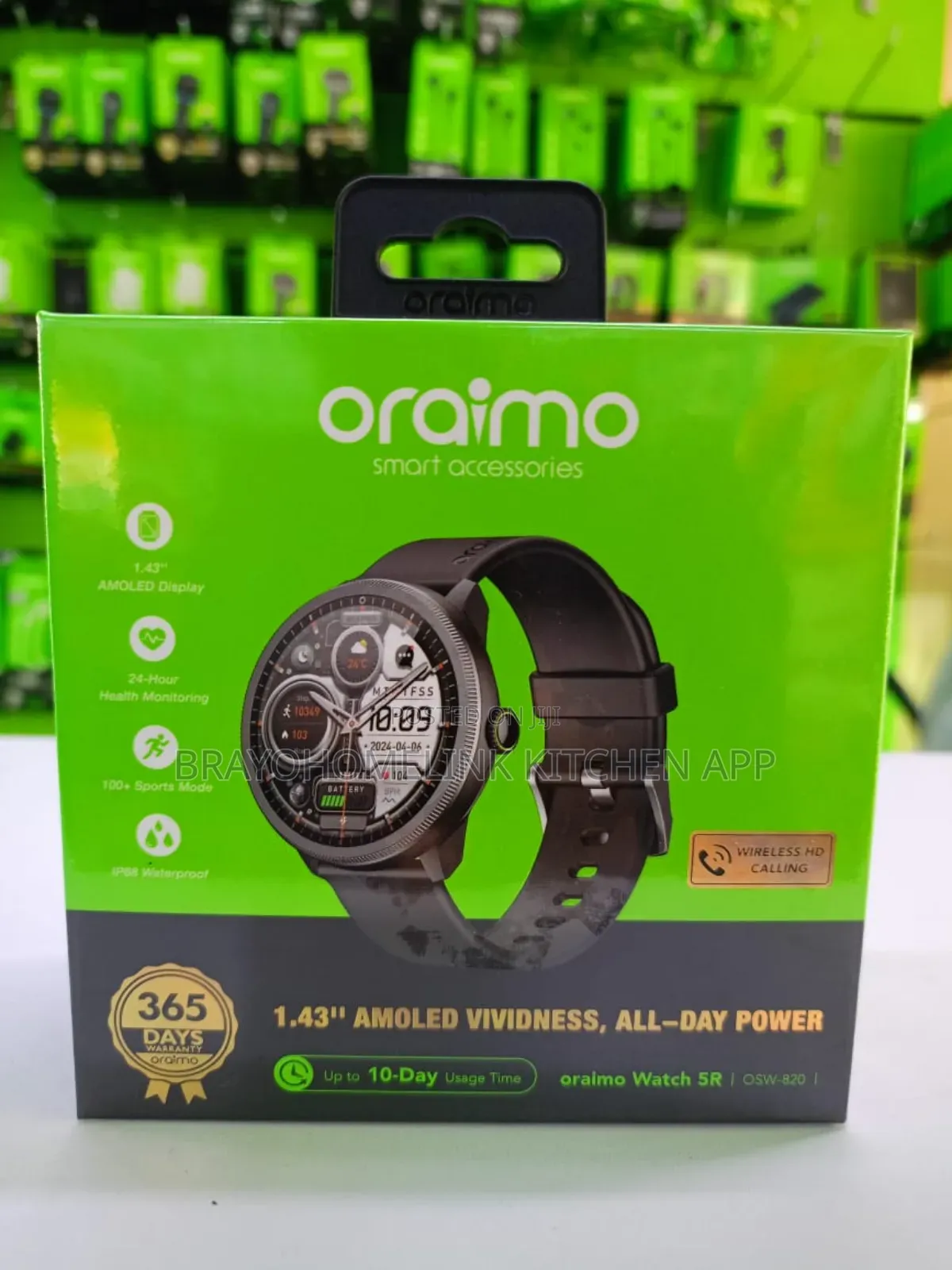 *Oraimo Watch 5r Osw-820 Amoled*