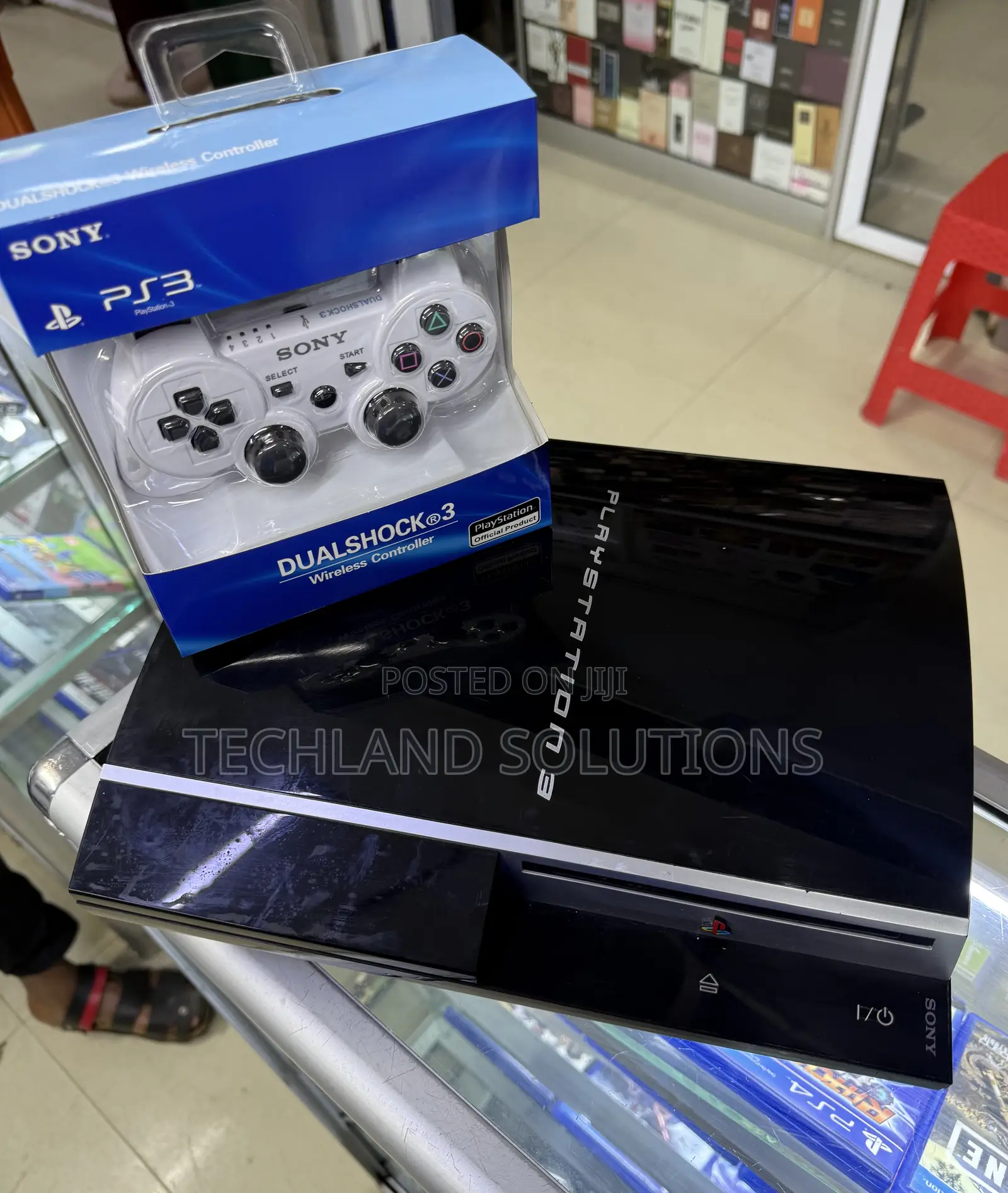 Chipped Sony Playstation3 With 4 Games