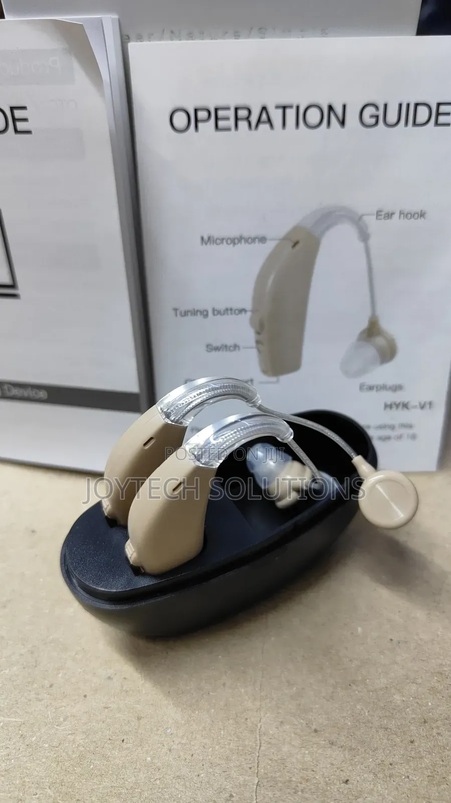 Hearing Aid Rechargeable 100a Dual ( Up to 72 Hours Working Time)