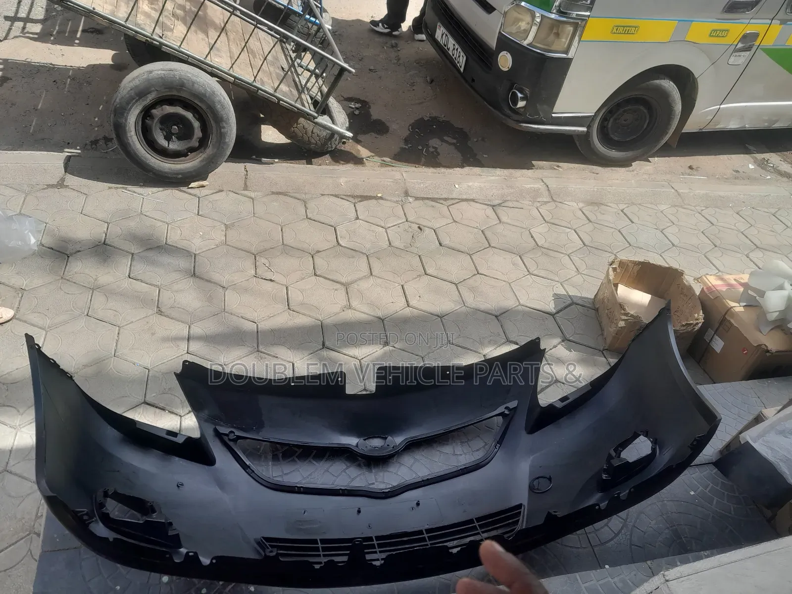 Front Bumper Toyota Belta 2006,2007,2008,2009,2010,2011,2012/Yaris