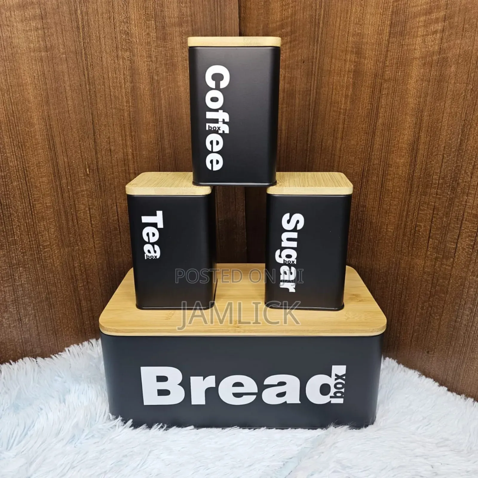 Zg1234 / Zg345 Bread Bin + 3 Canisters - Pm