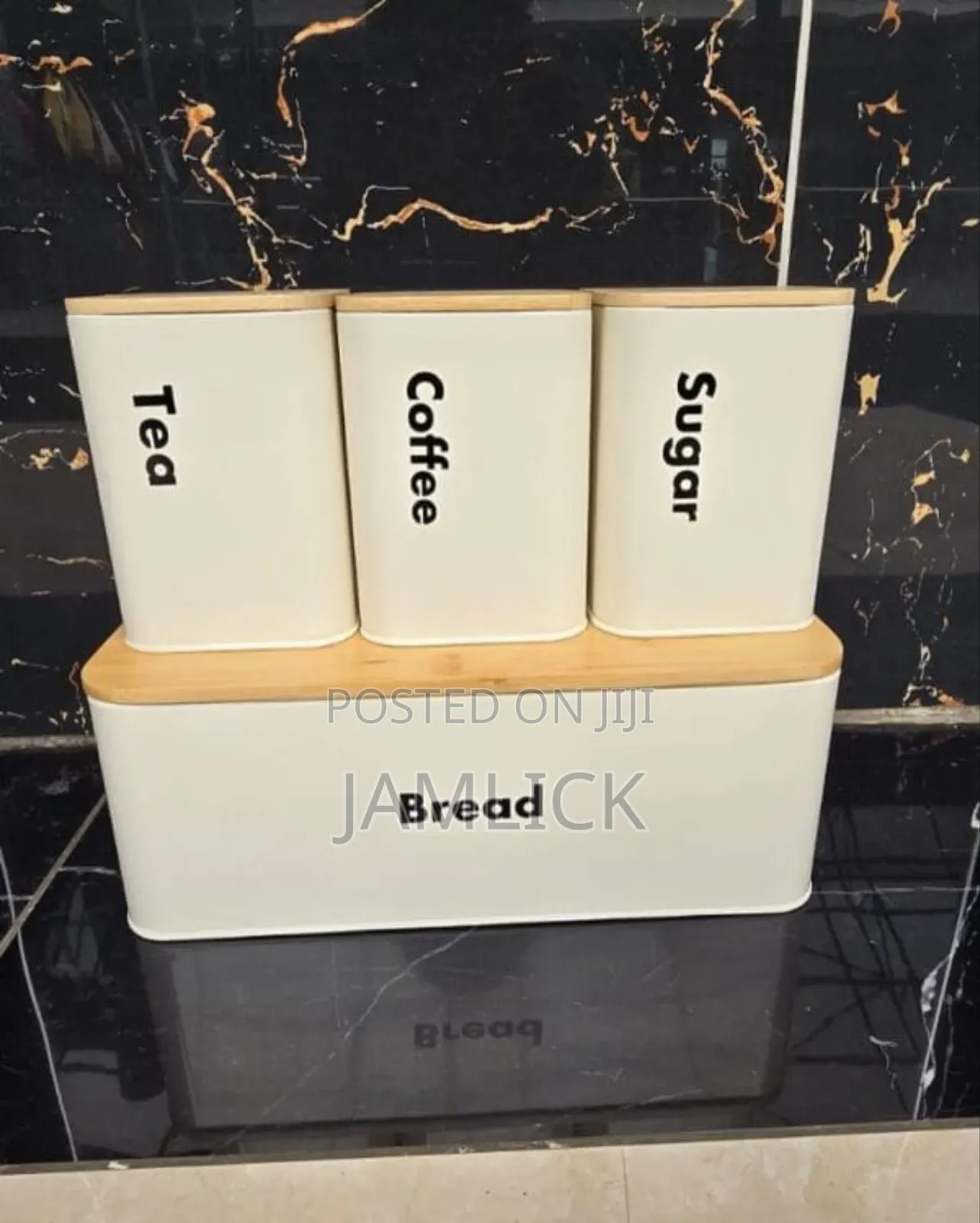 Zg1234 / Zg345 Bread Bin + 3 Canisters - Pm