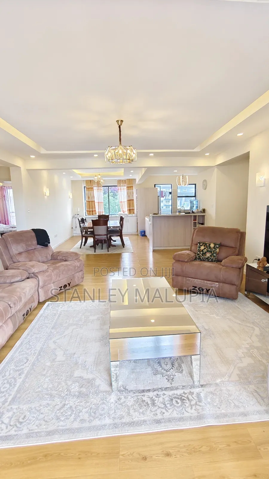 Furnished 3bdrm Apartment in Brookside Drive Area, Westlands for rent