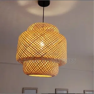 Bamboo Chandelier Light