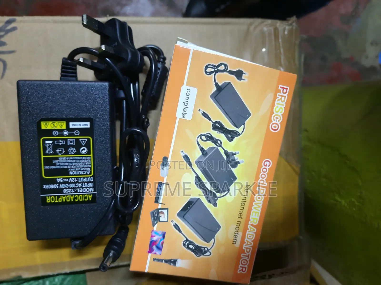 AC/Dc 12v 5a. Good Power Adaptor. Ac100-240v 50/60hz Adapter