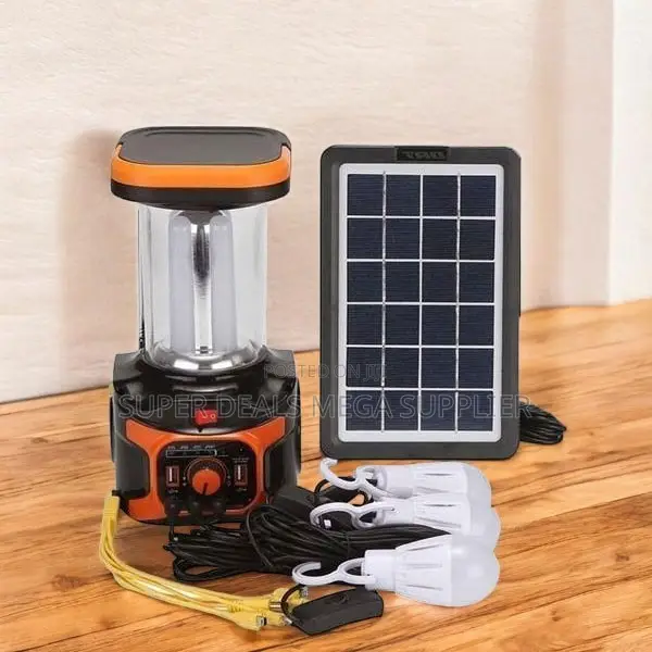 Dat at 9016b Solar Lighting System With Mp3 Player and Fm Radio