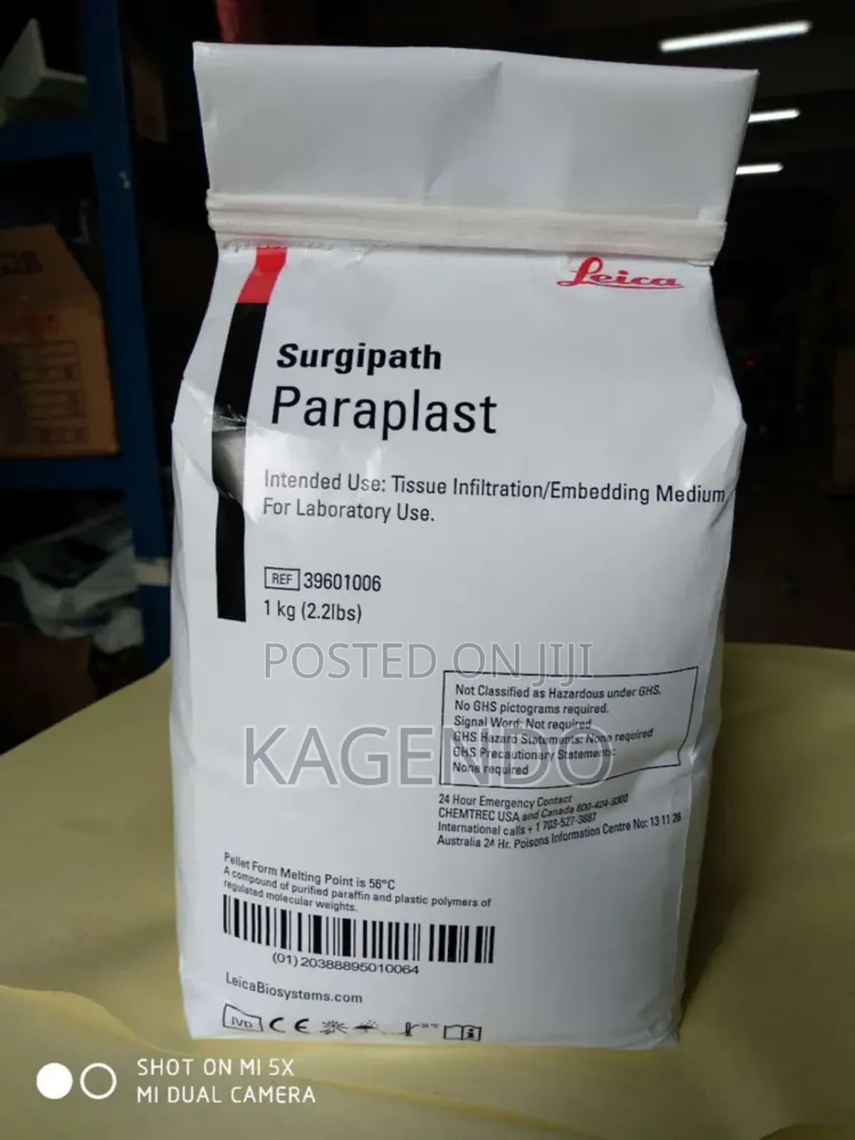 Pathology Grade Paraffin Wax – Laboratory Embedding Medium