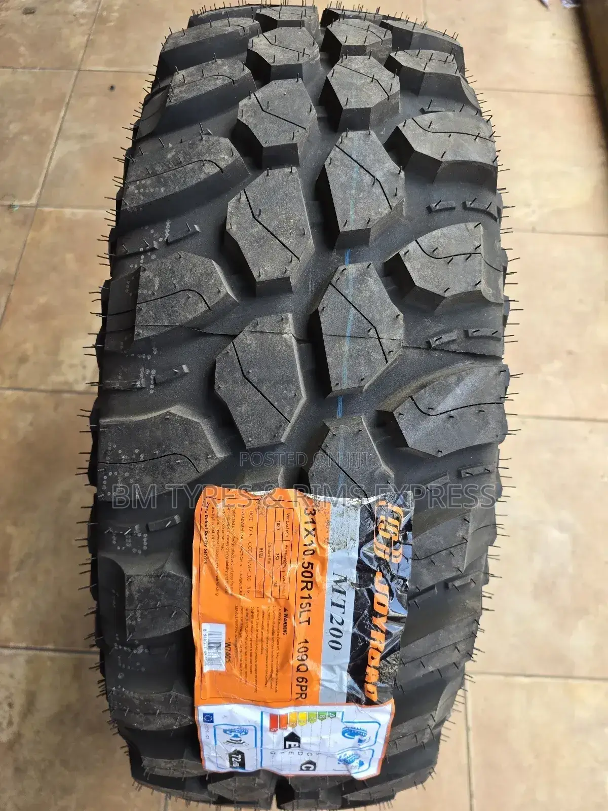 31x10.50r15 Joyroad Tyres (Mud Terrein)