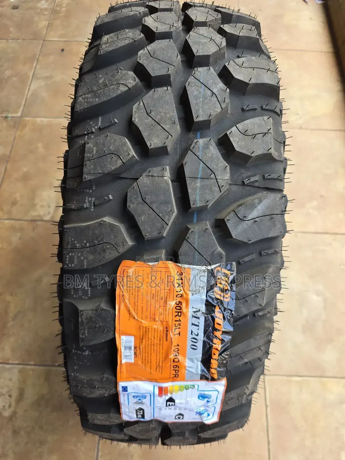 31x10.50r15 Joyroad Tyres (Mud Terrein)