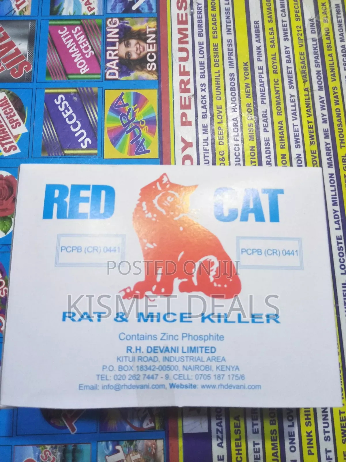 Red Cat Powder Rat and Mice Killer
