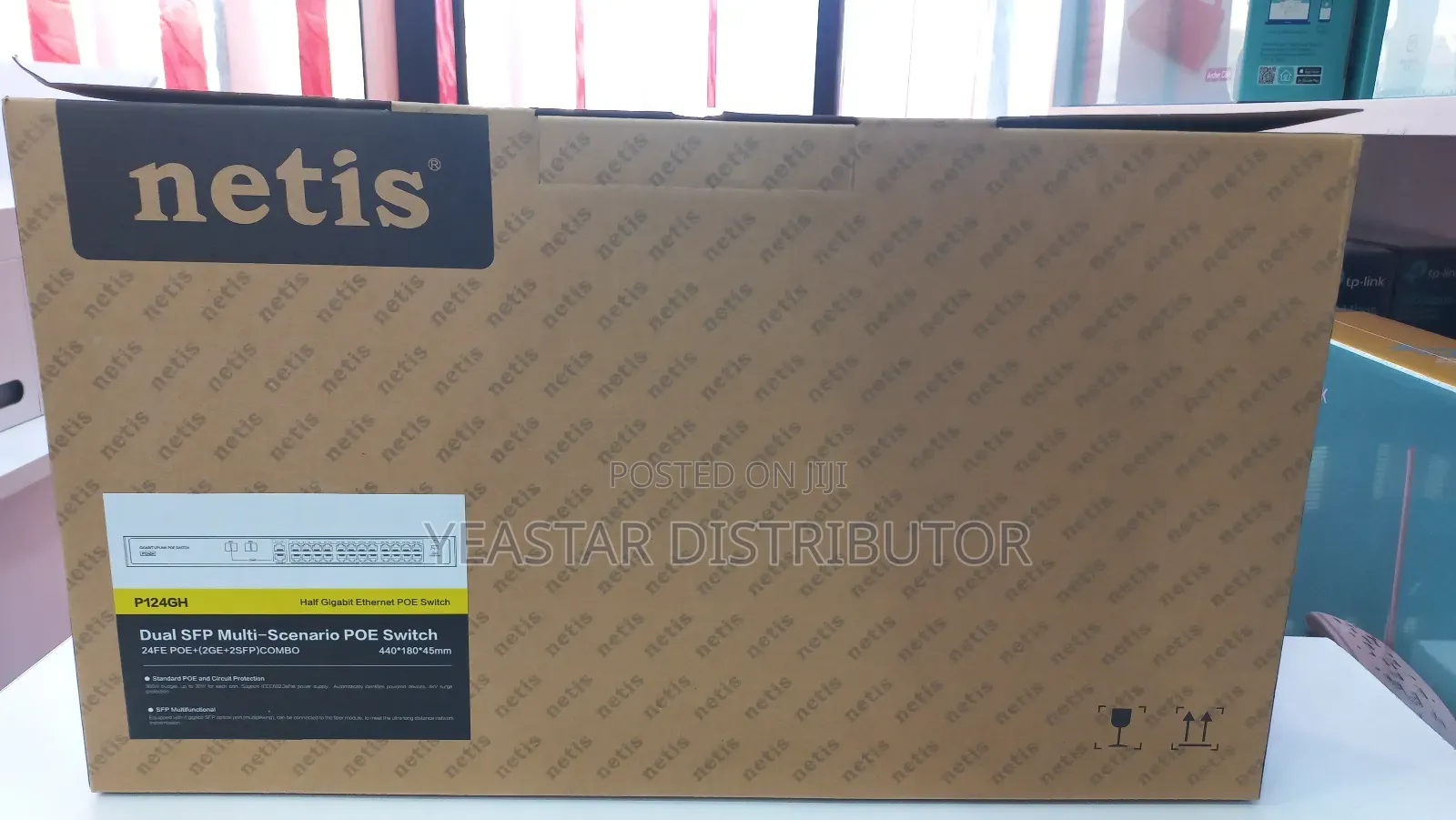 Netis St3124gs 24‐Port Gigabit Ethernet Unmanaged Network Switch
