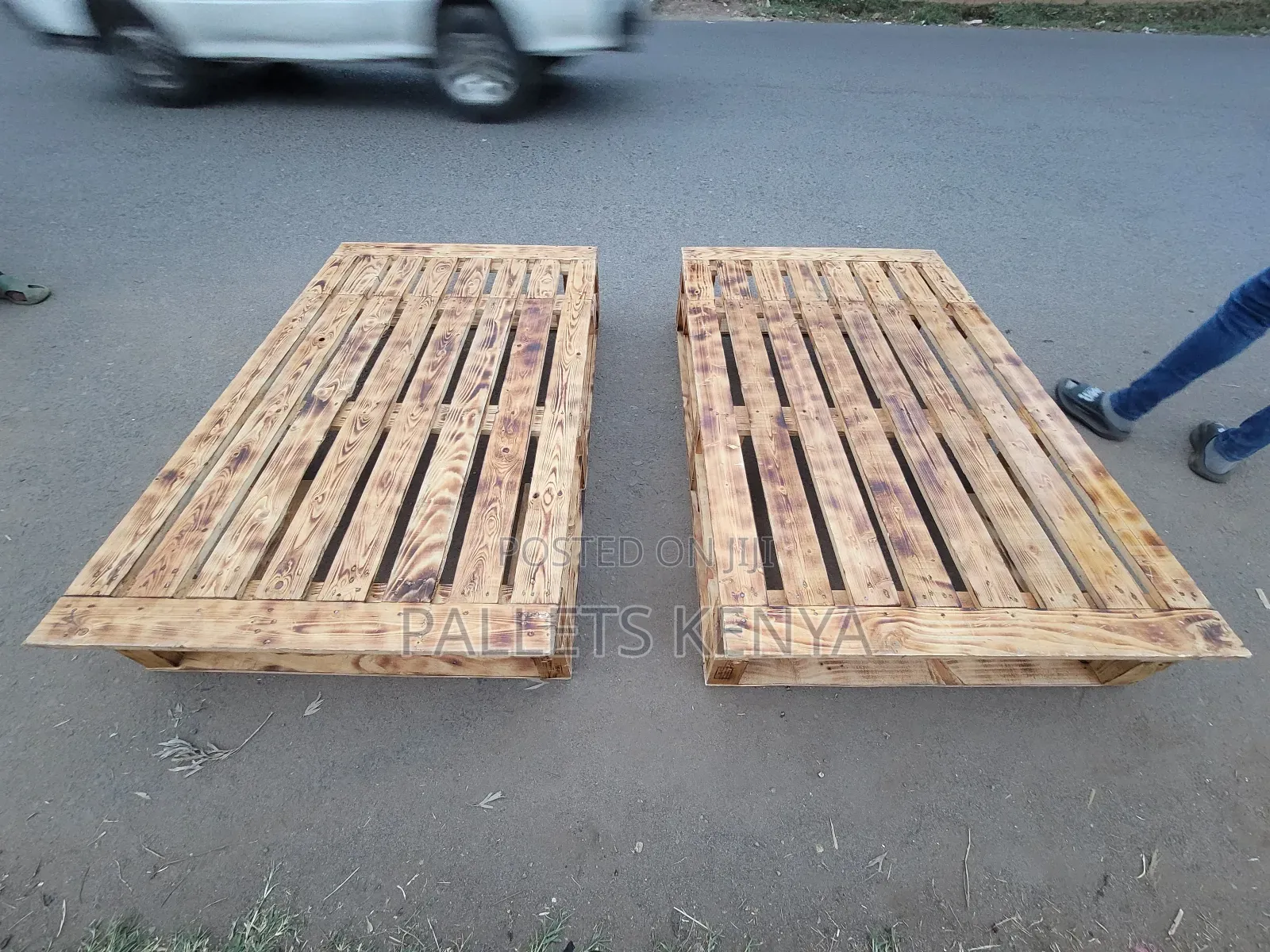 5by6 Blazed Pallet Bed-Easy to Detach Move.15b3