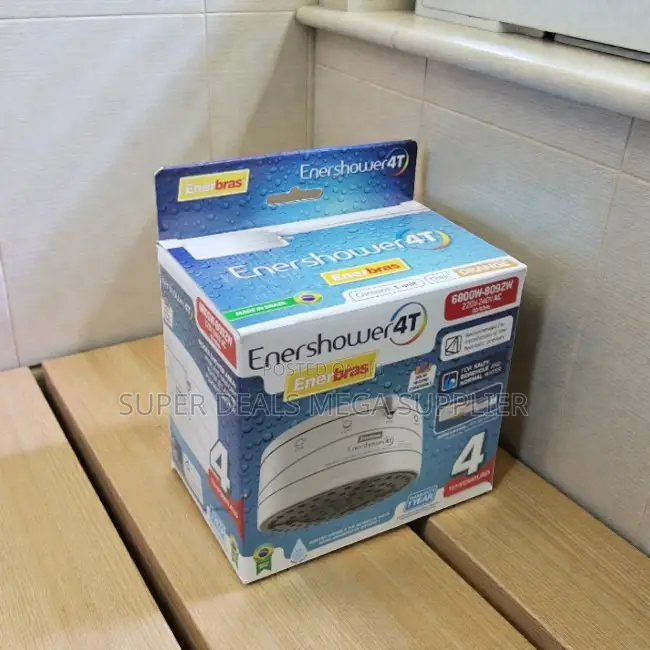 Enerbras Enershower 4t High Durability Instant Shower Head Heater