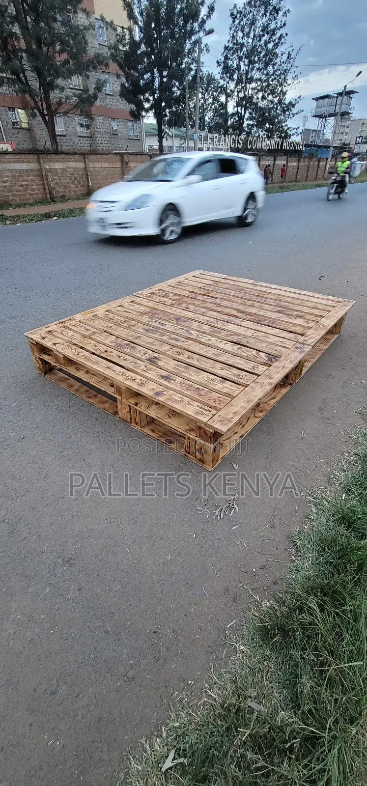 5by6 Pallet Bed, Blazed Detachable -Neat Finish.19b7