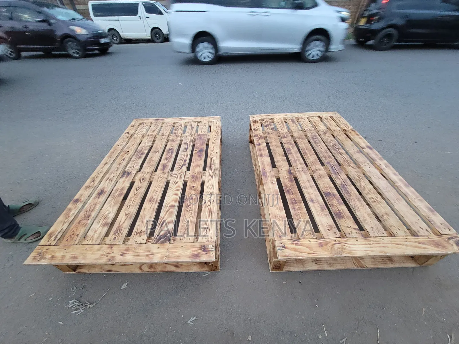 5by6 Pallet Bed, Blazed Detachable -Neat Finish.19b7
