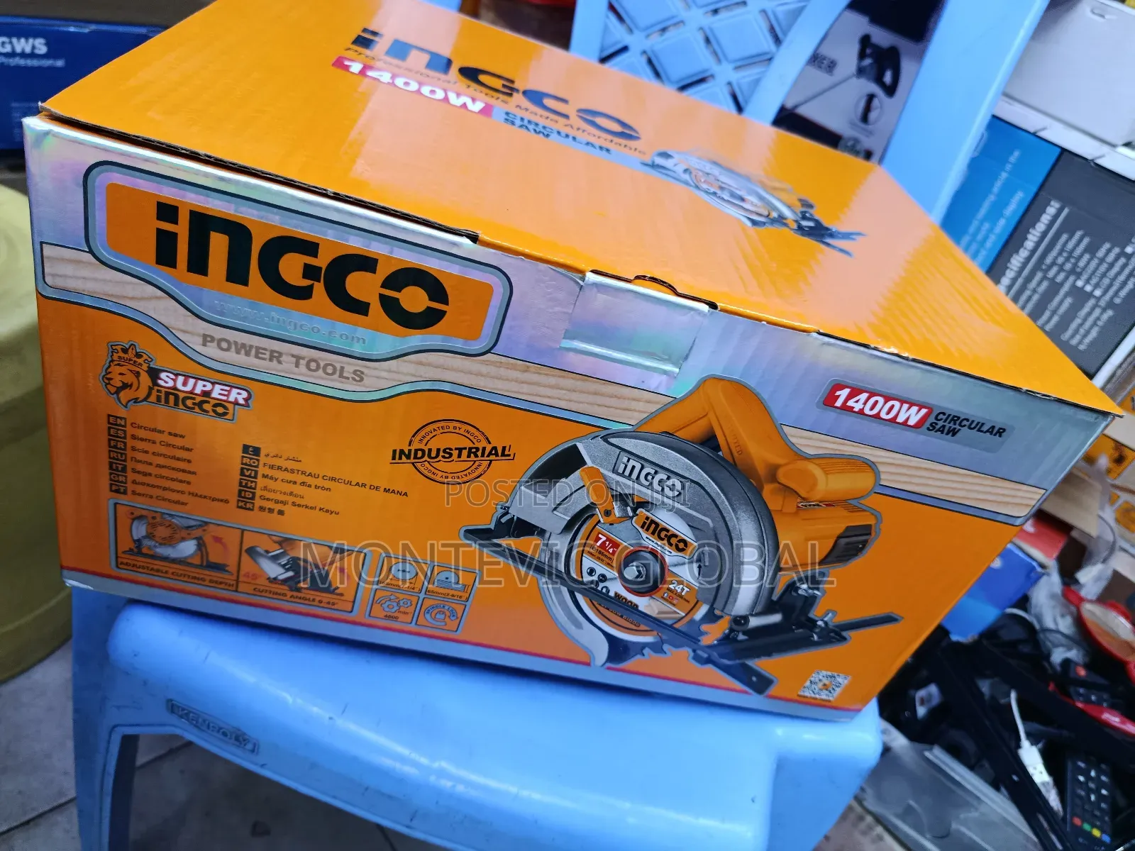Ingco Indurstrial 1400w Circular Saw
