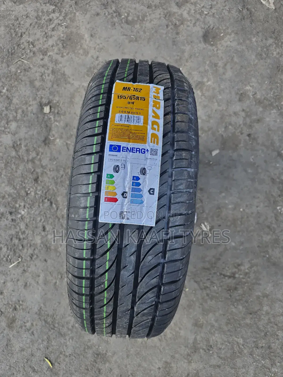 195/65r15 Mirage Tyre