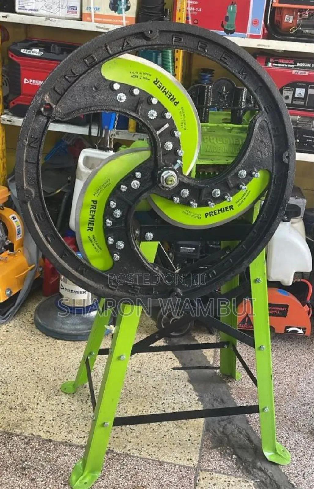 New 3 Blades Chuffcutter With Mortar Stand/Chuffcutter 2 Blades